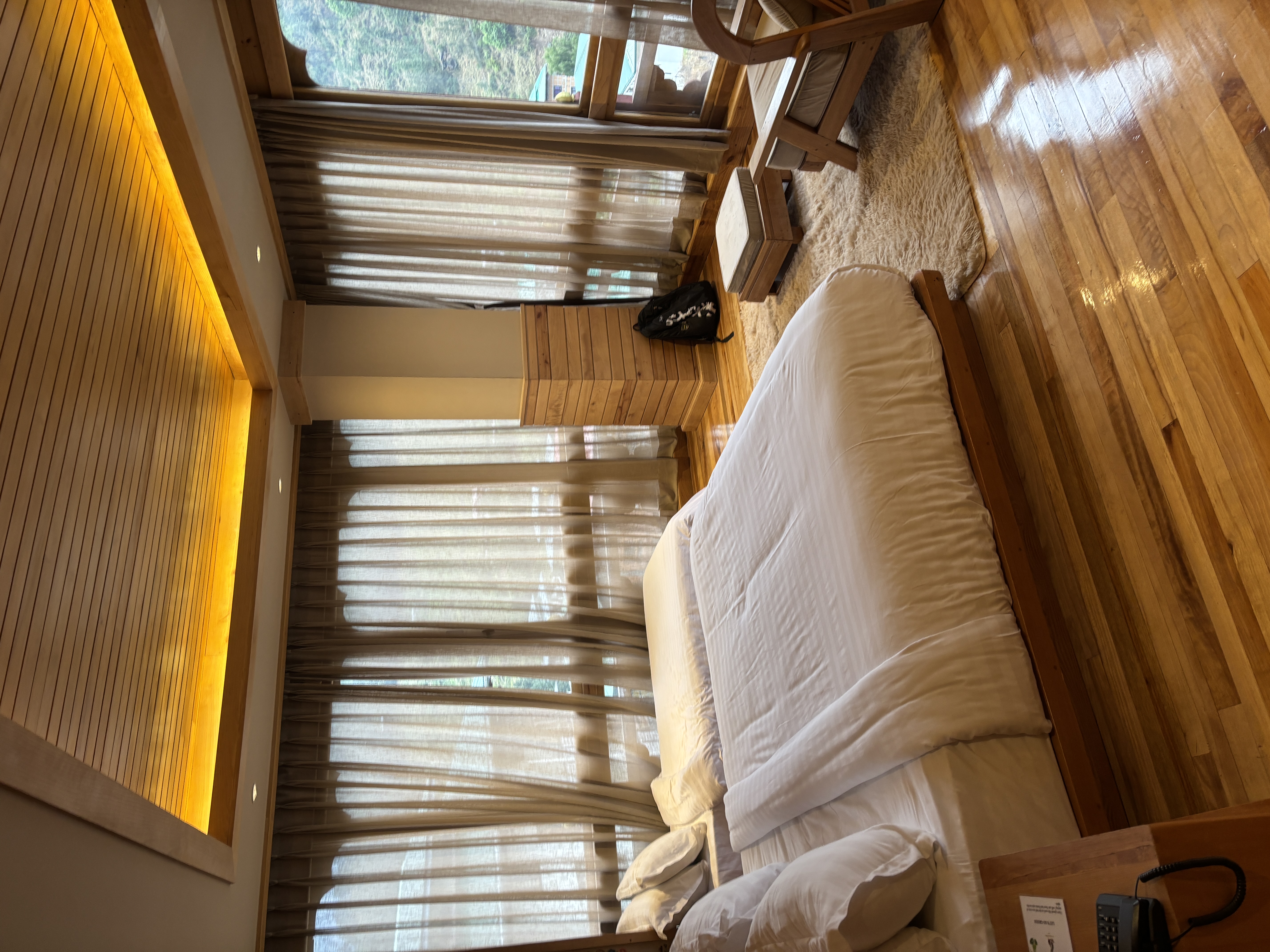 Our room at the Access suites, one of the nicer stays that we had