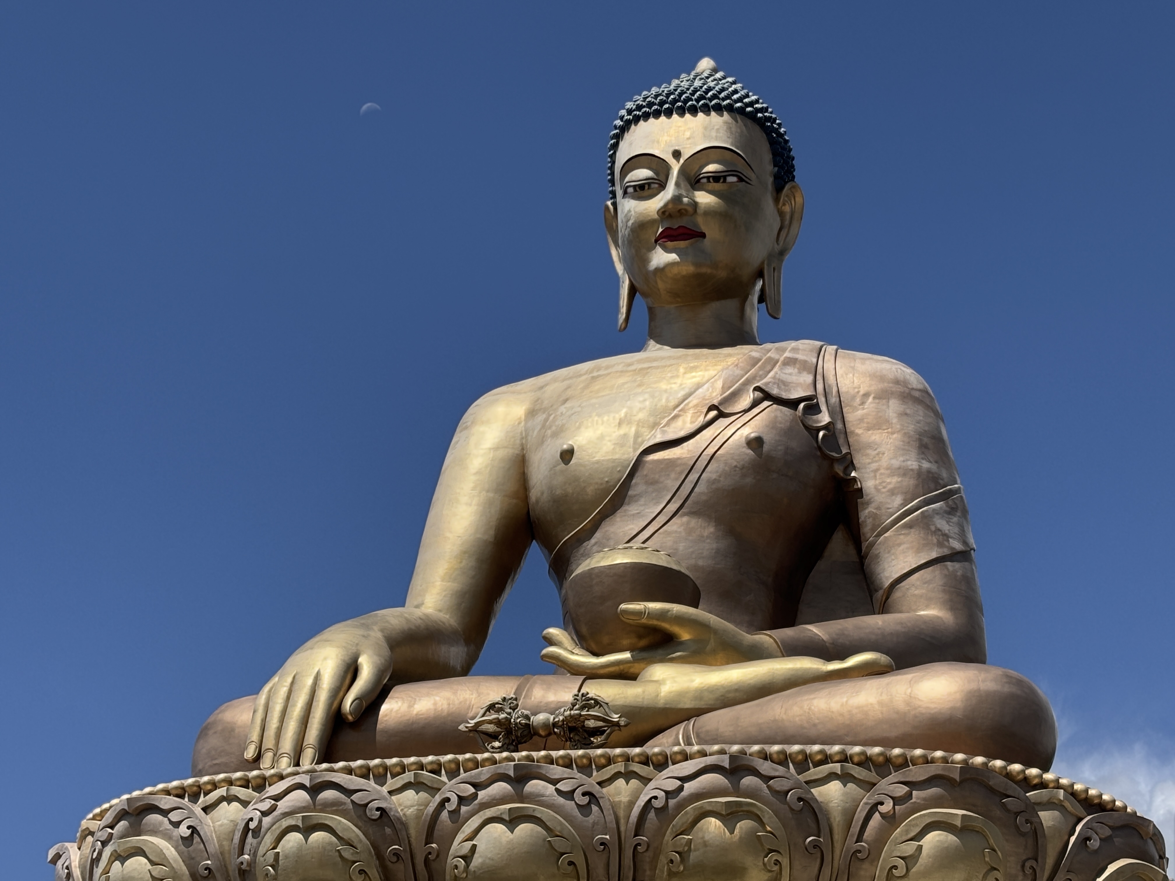 Buddha Dordenma — 51.5 metres of gilded calm overlooking the Thimphu valley