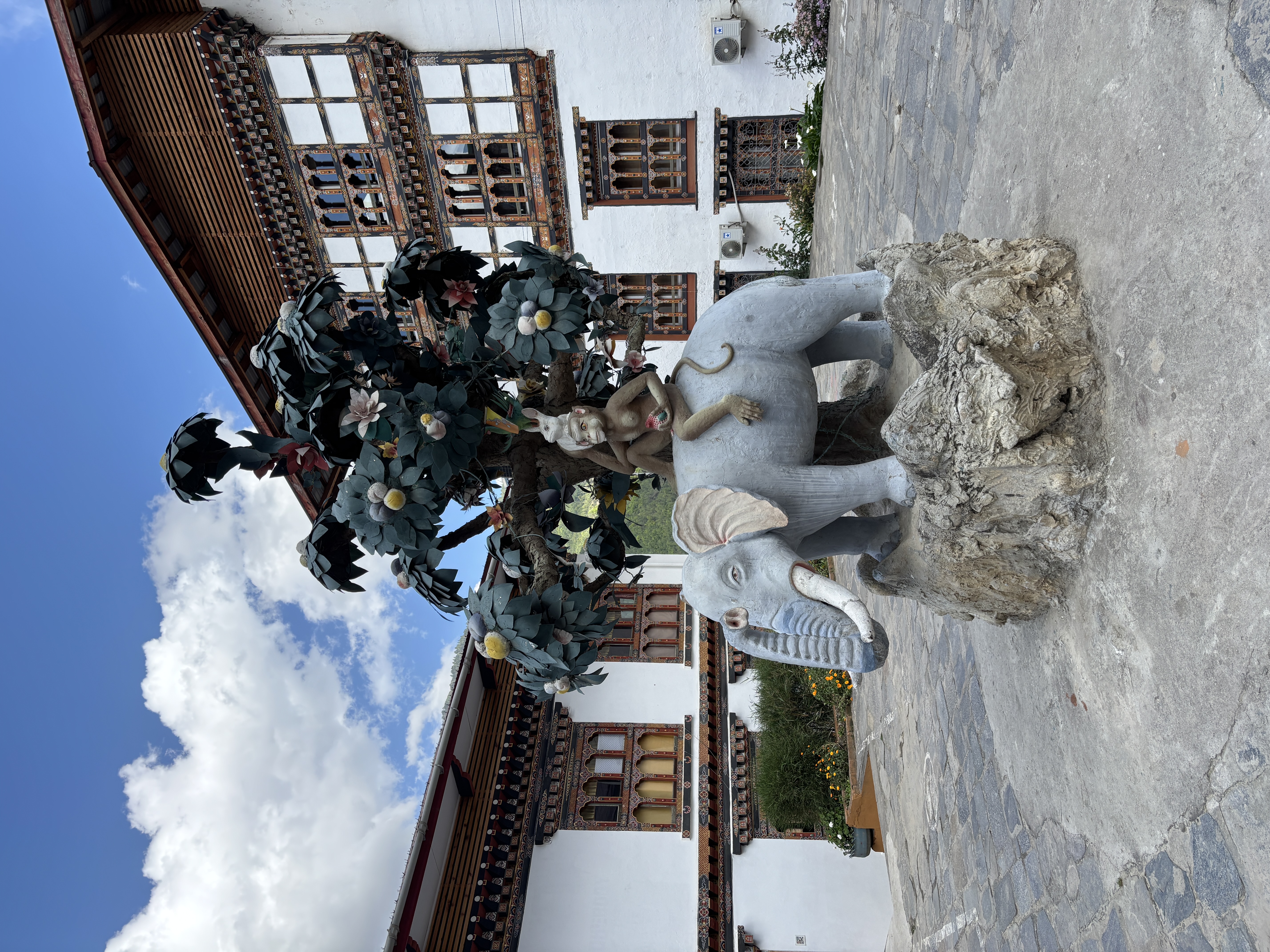 The arts village installation of one of the most popular story in Bhutanese culture