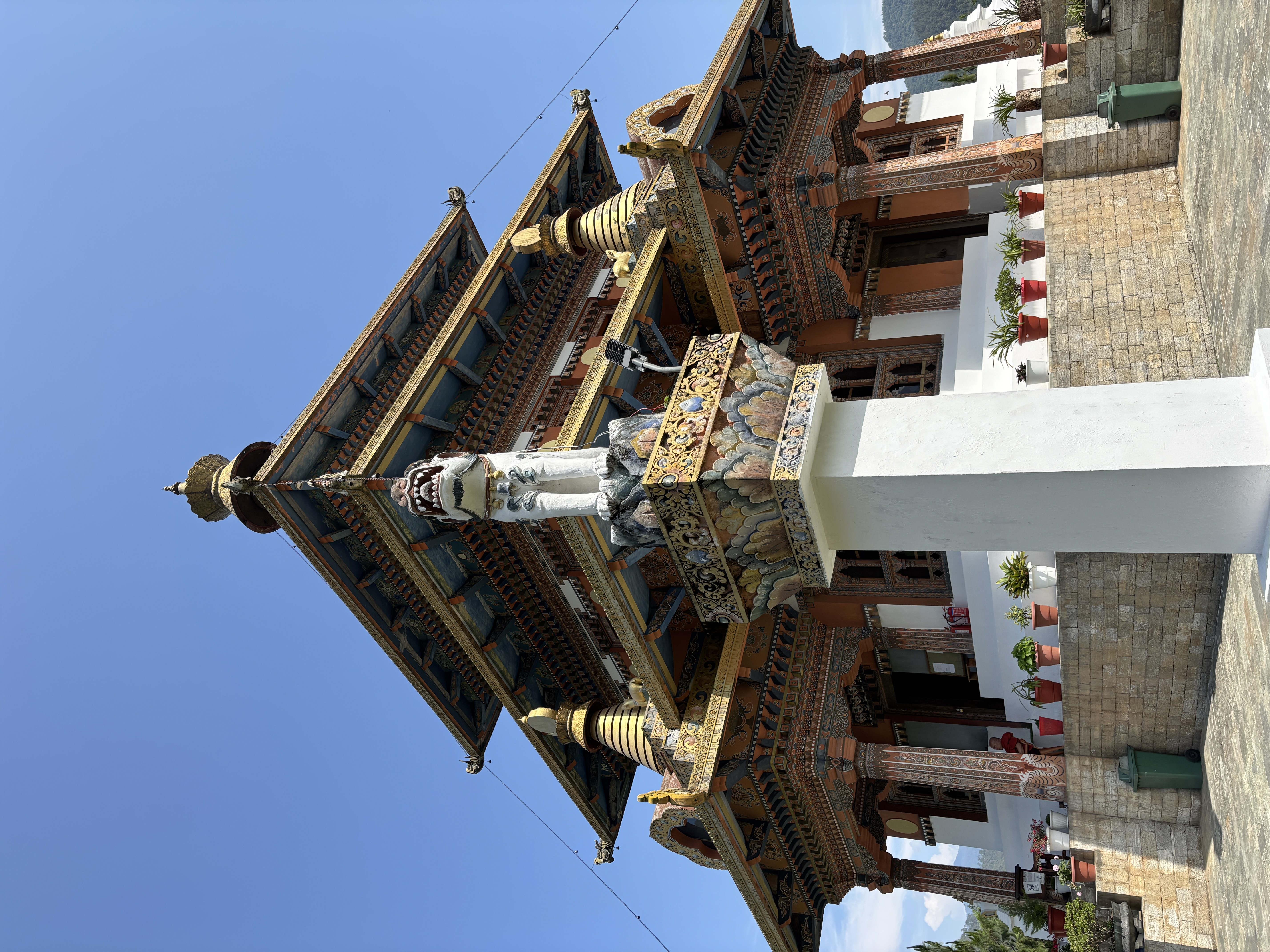 The Khumsum Yullay Namgyal Chorten at the end of the trek
