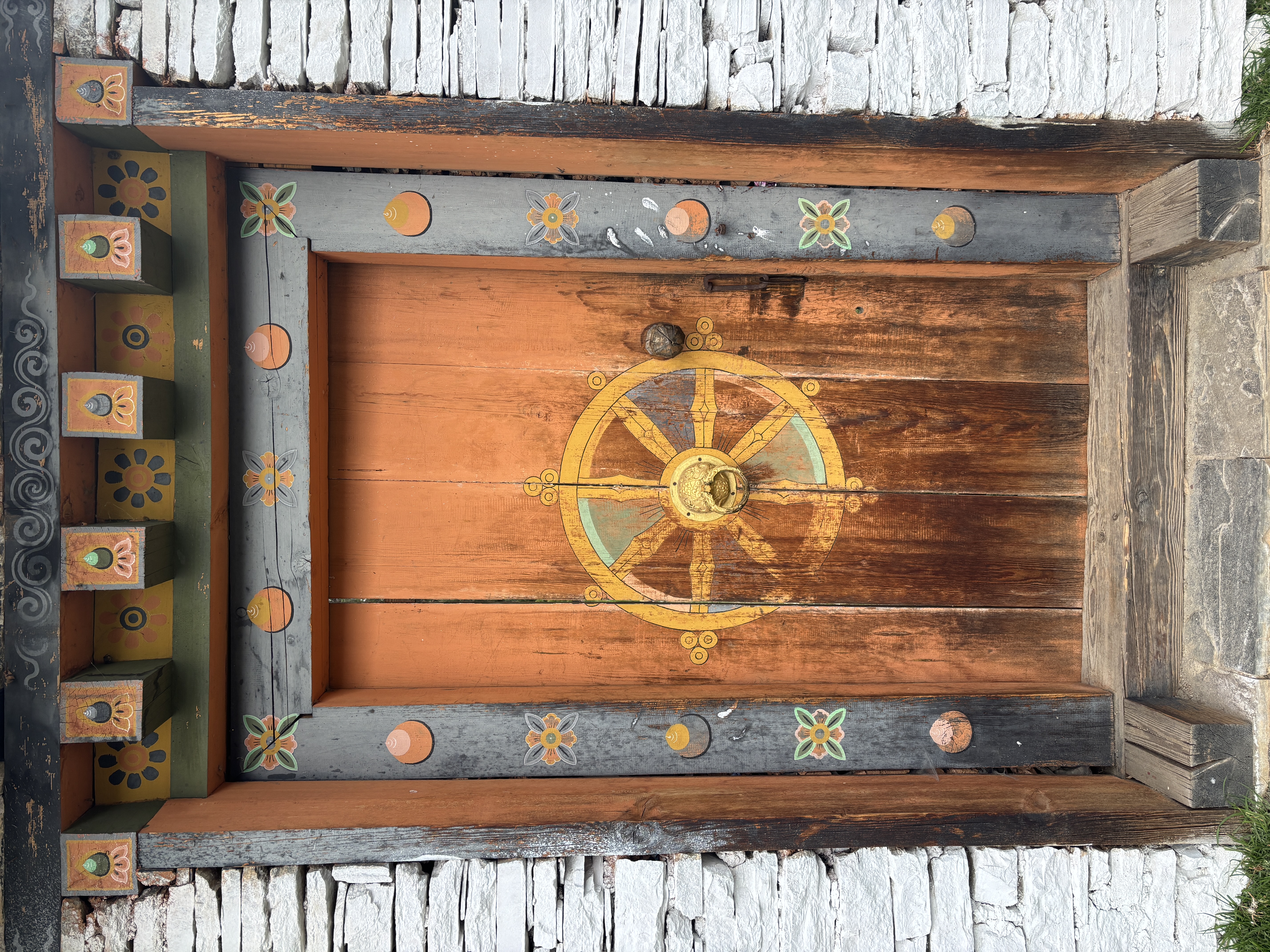 A random door on the periphery of Rinpung Dzong
