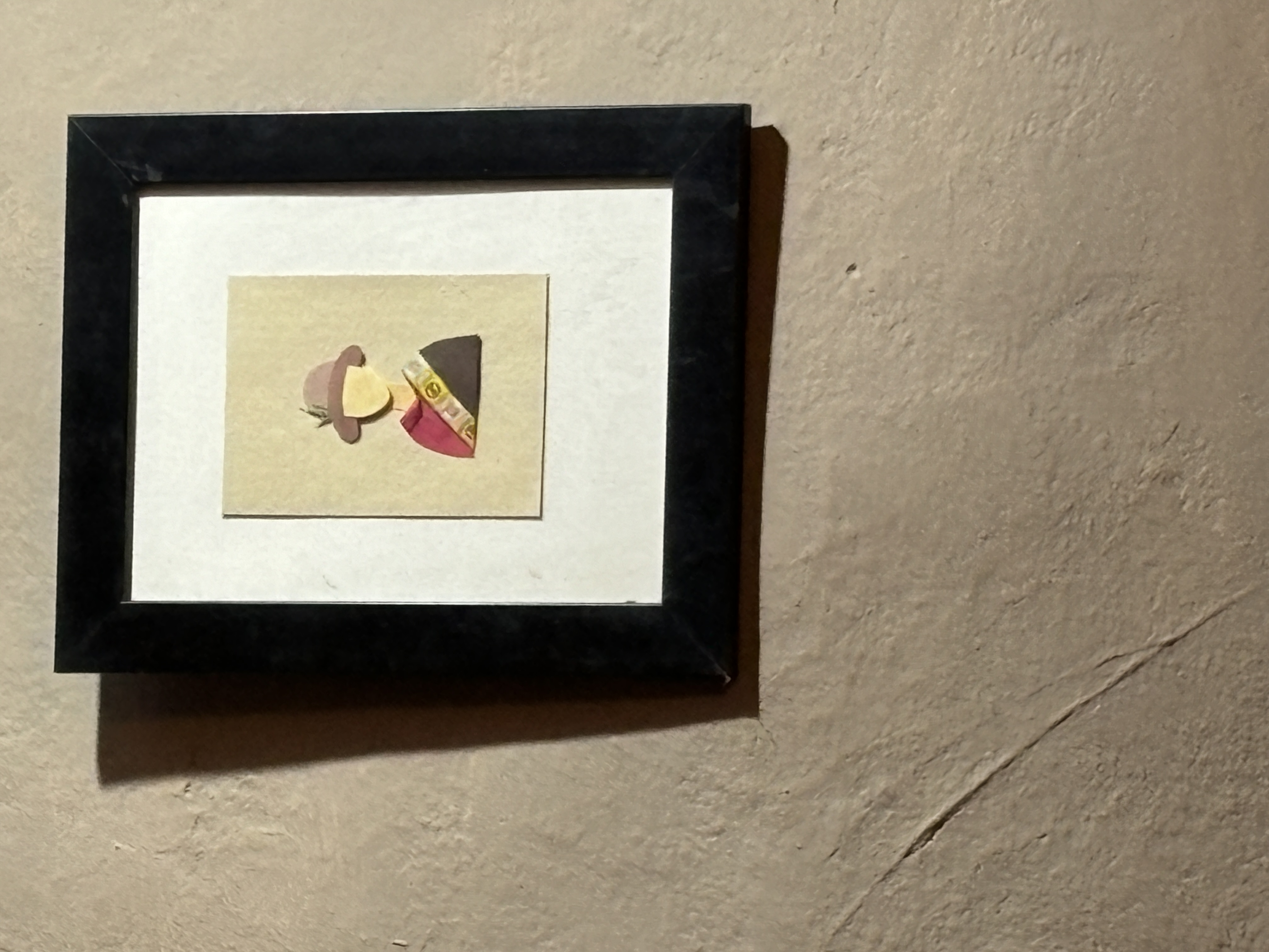 A creative picture at our Airbnb