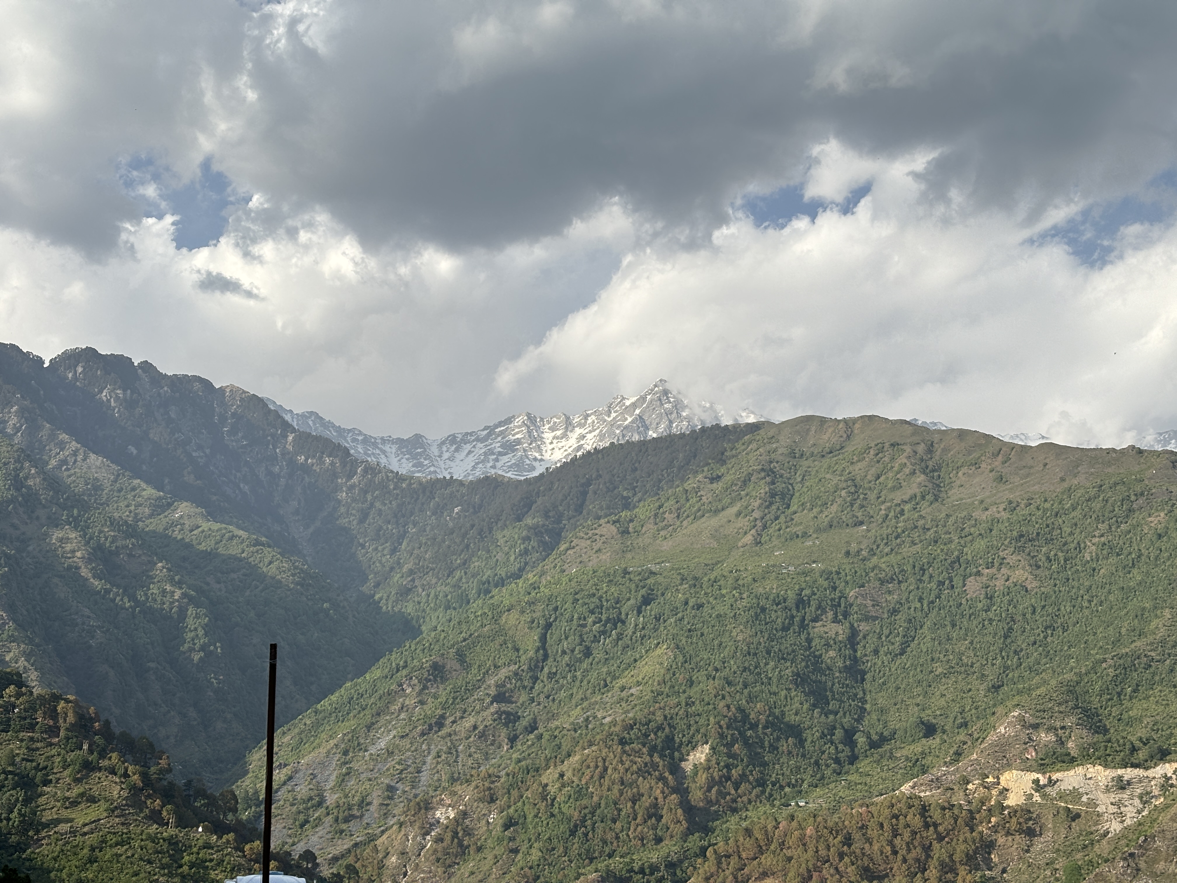 The view from the small lunch joint