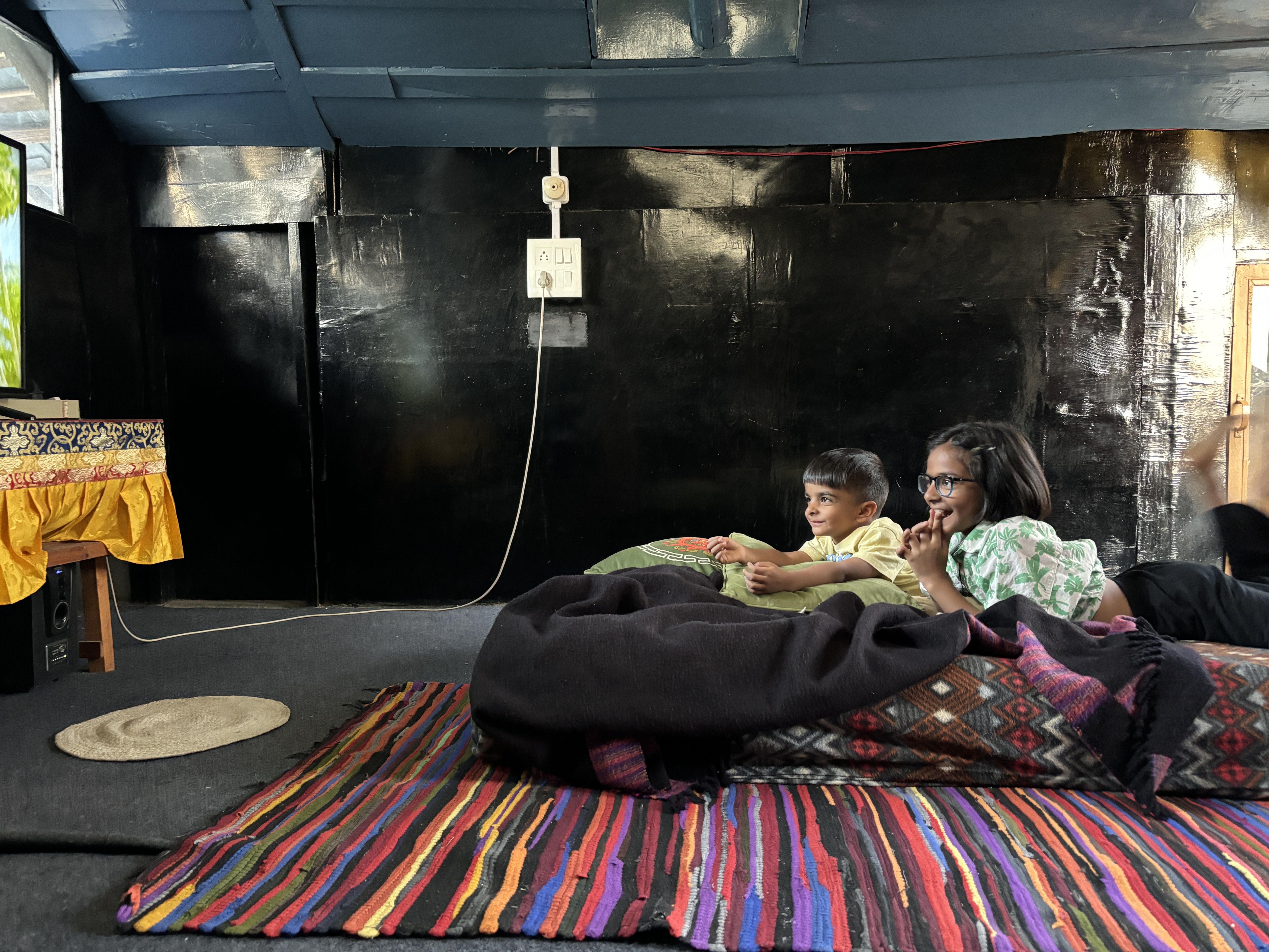 Movie time in the Attic