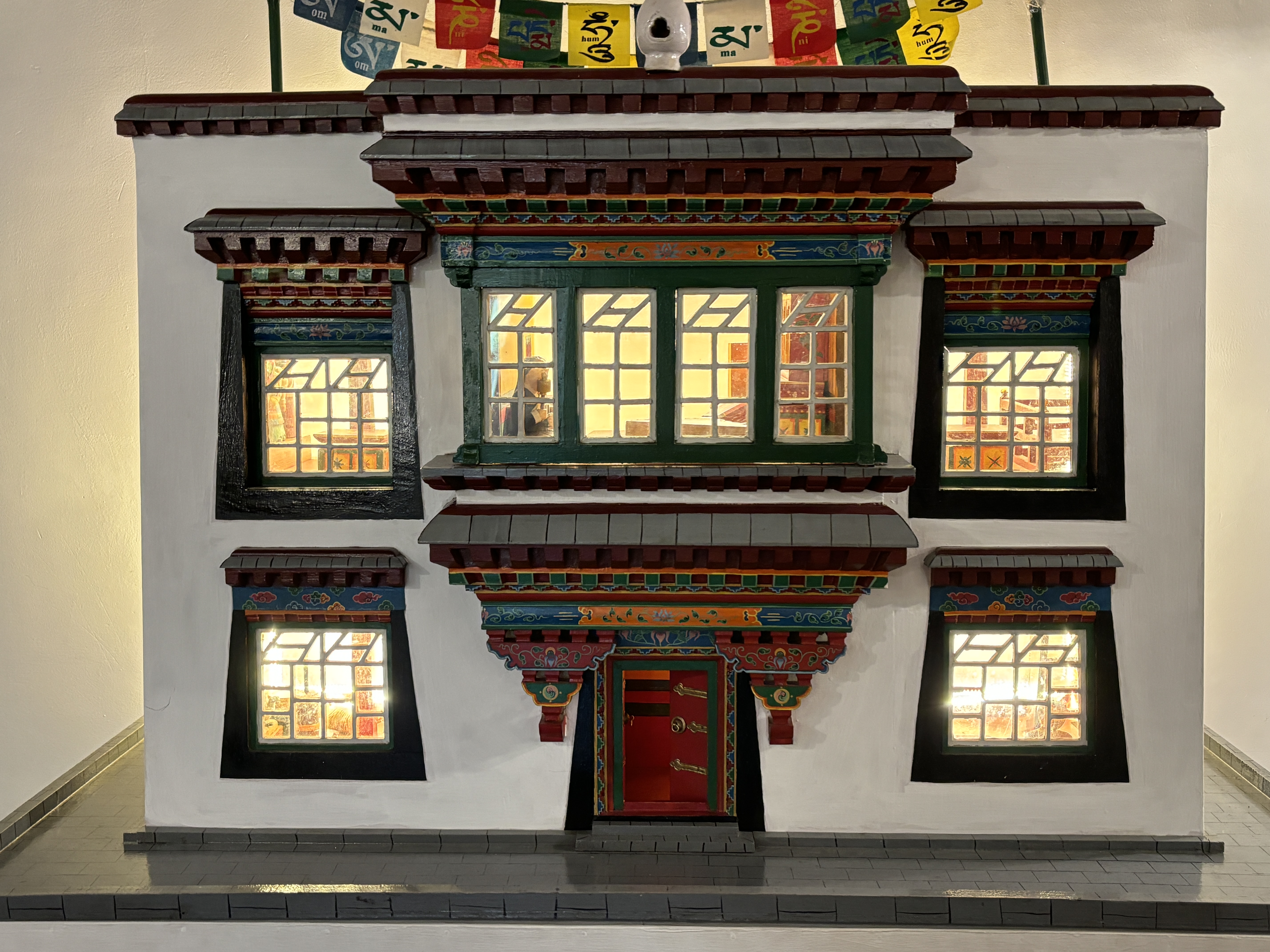 Model houses for the Institute