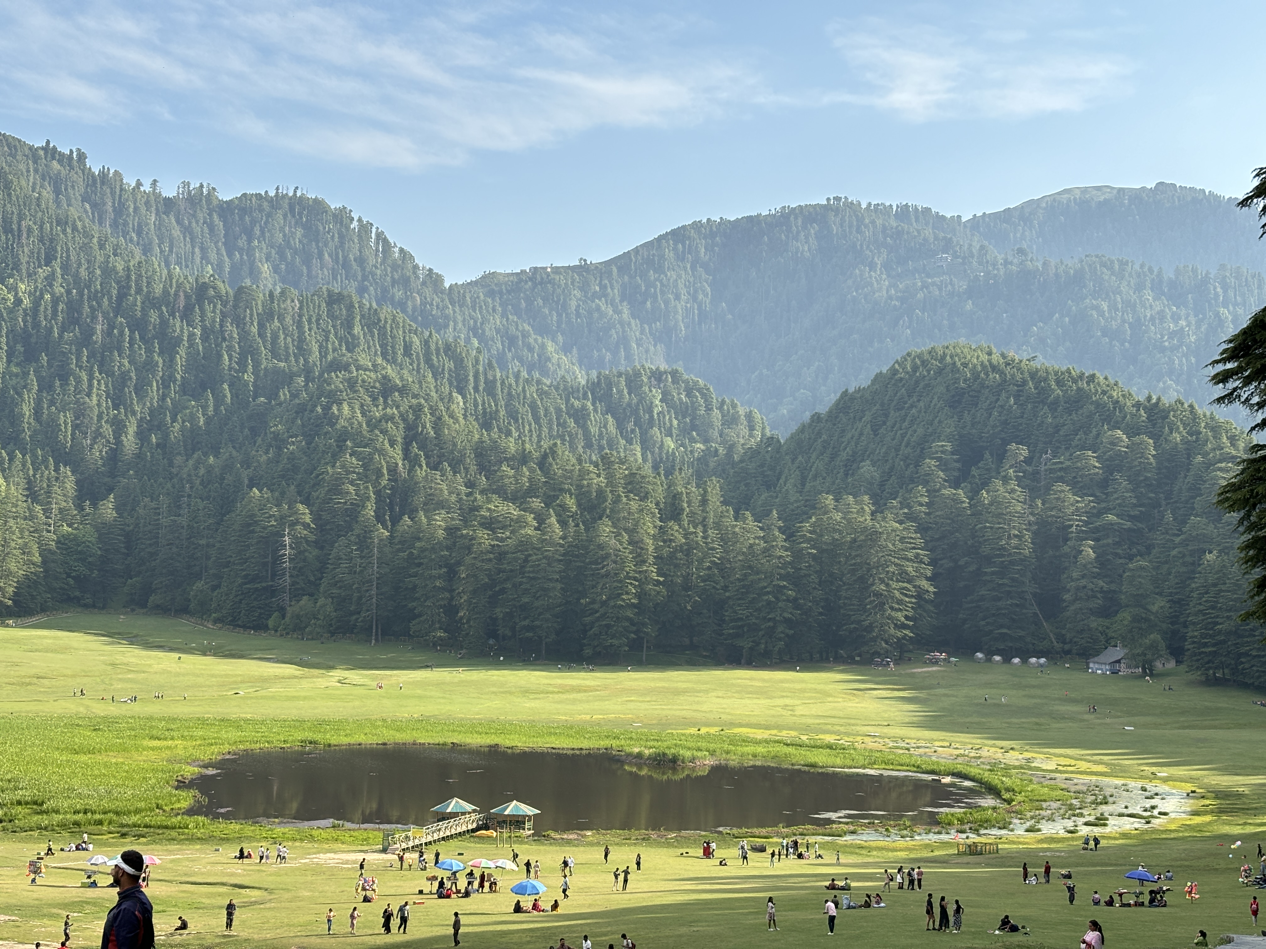 View of Khajjiar pasture