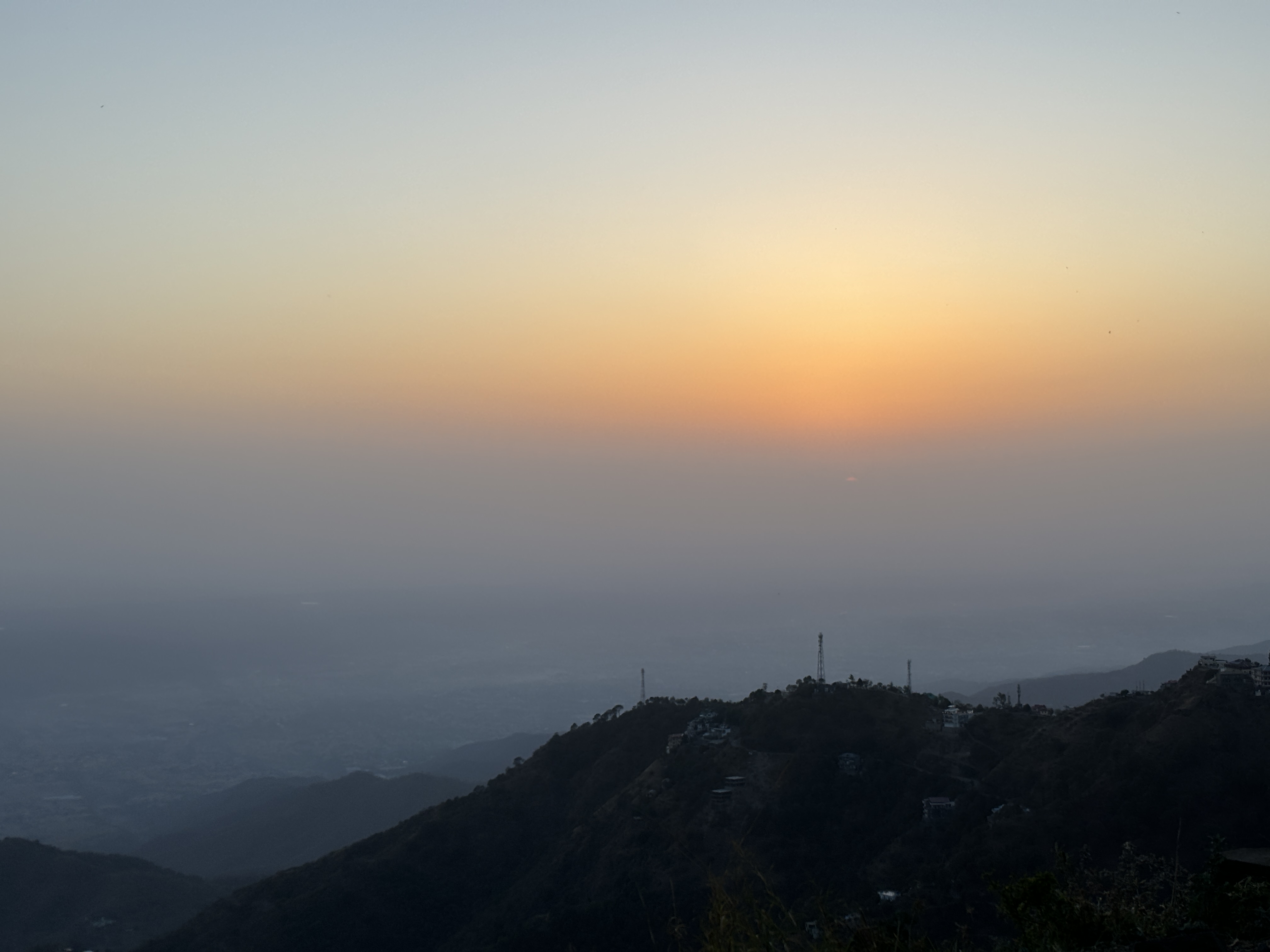 The amazing sunset views