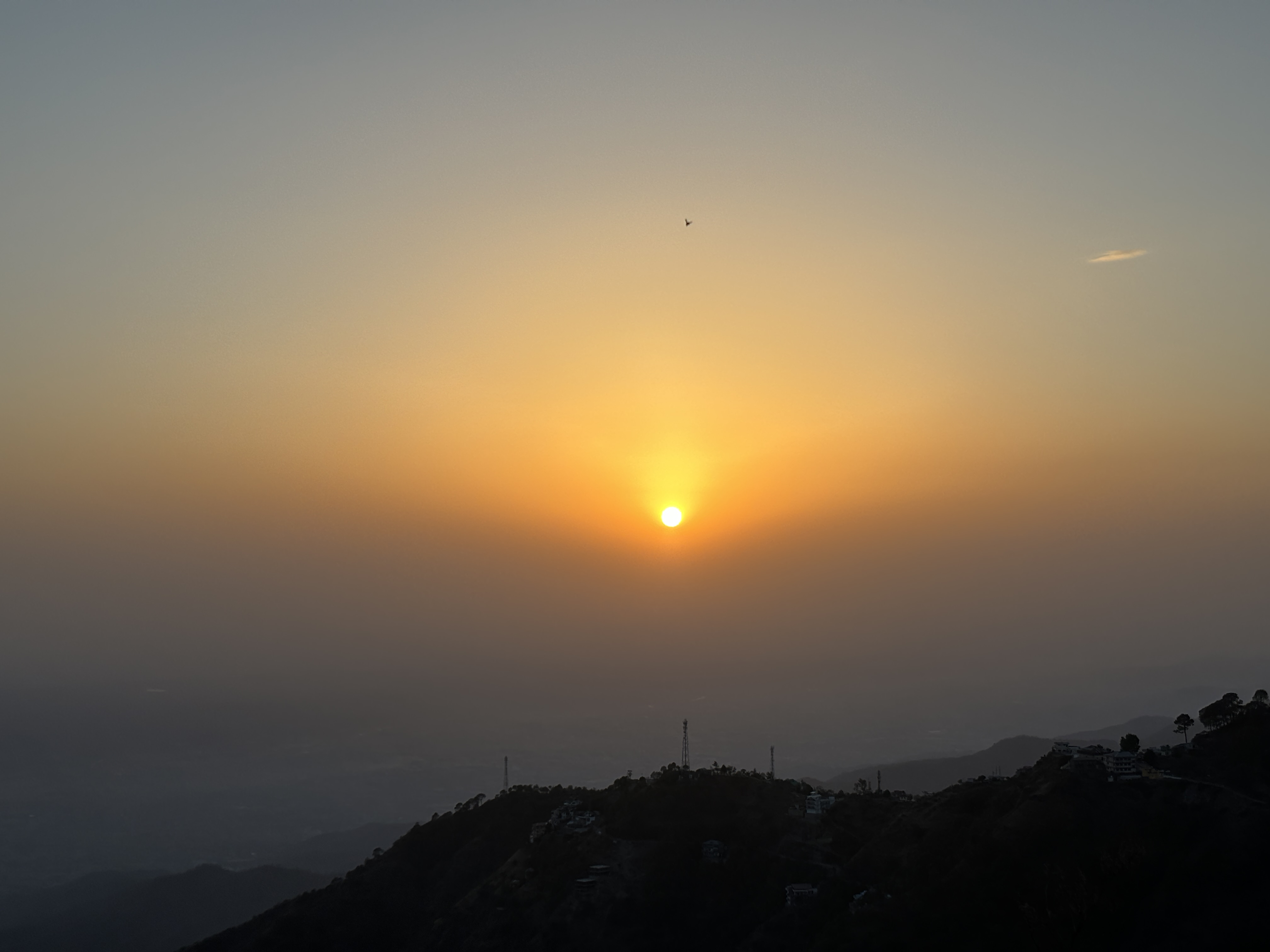 The amazing sunset views
