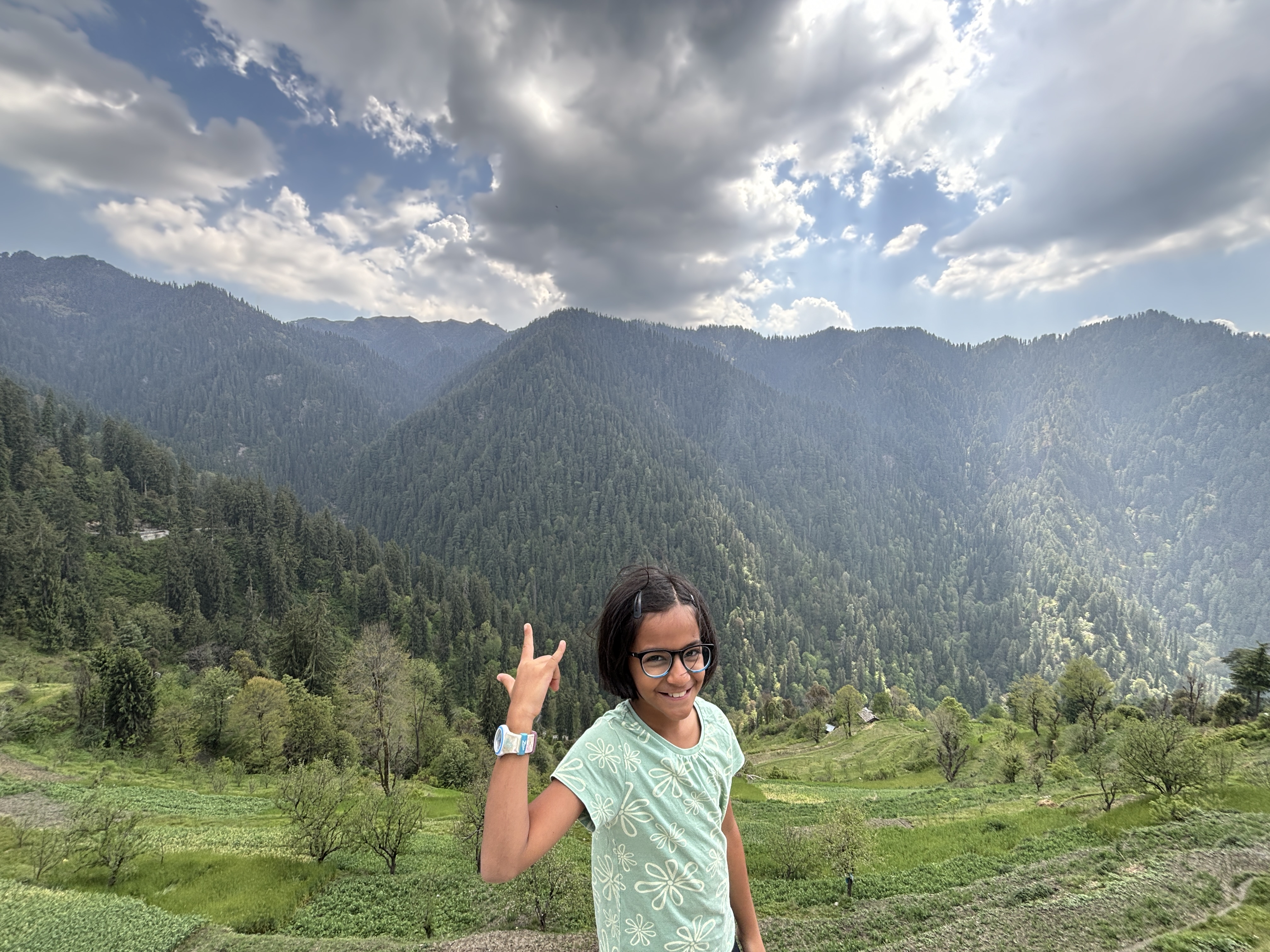 Love the fact that all mountains are covered in lush green trees