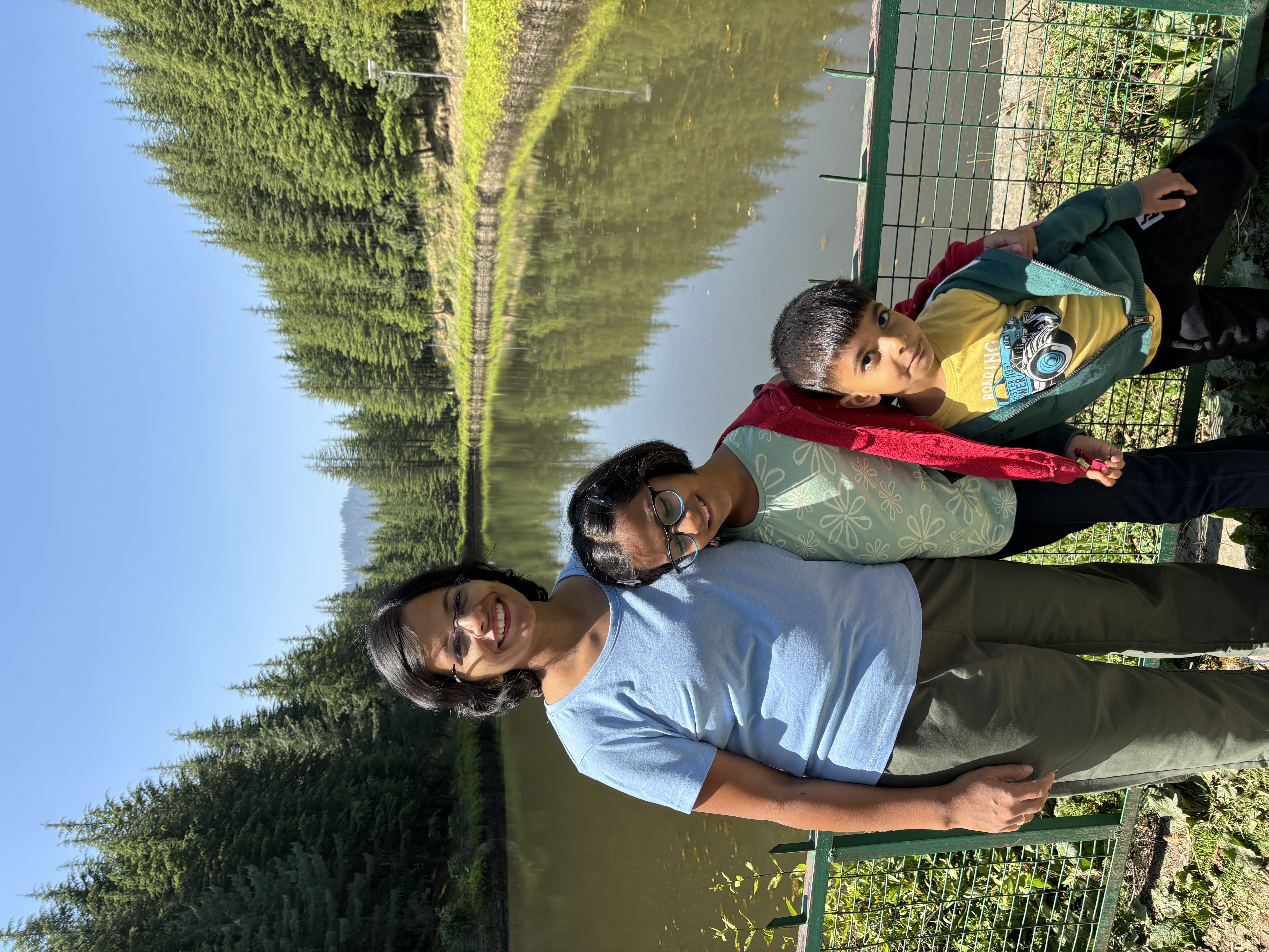 The view of Tani Jubbar lake and the trees around