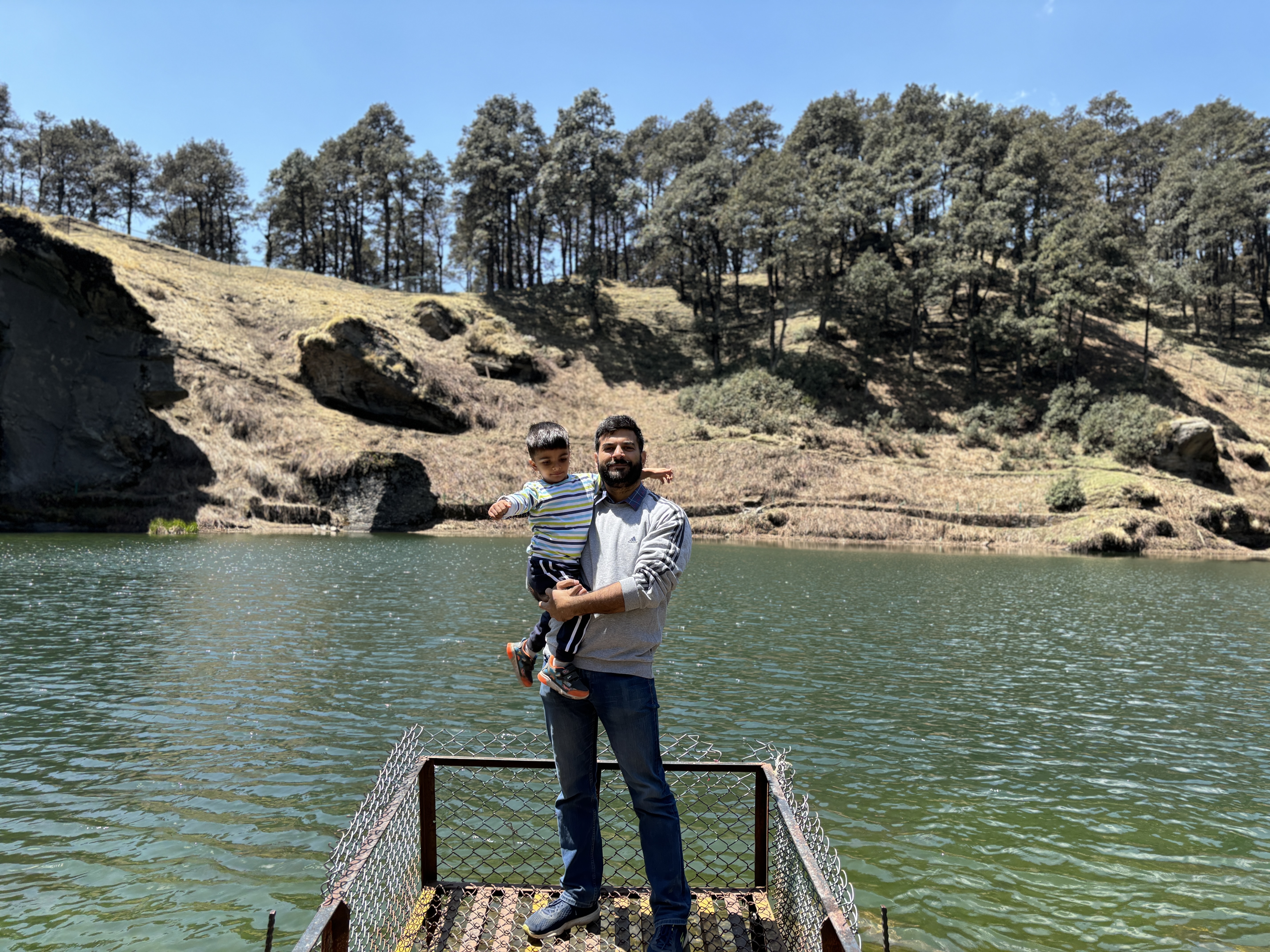 The beautiful views of the Serolskar lake