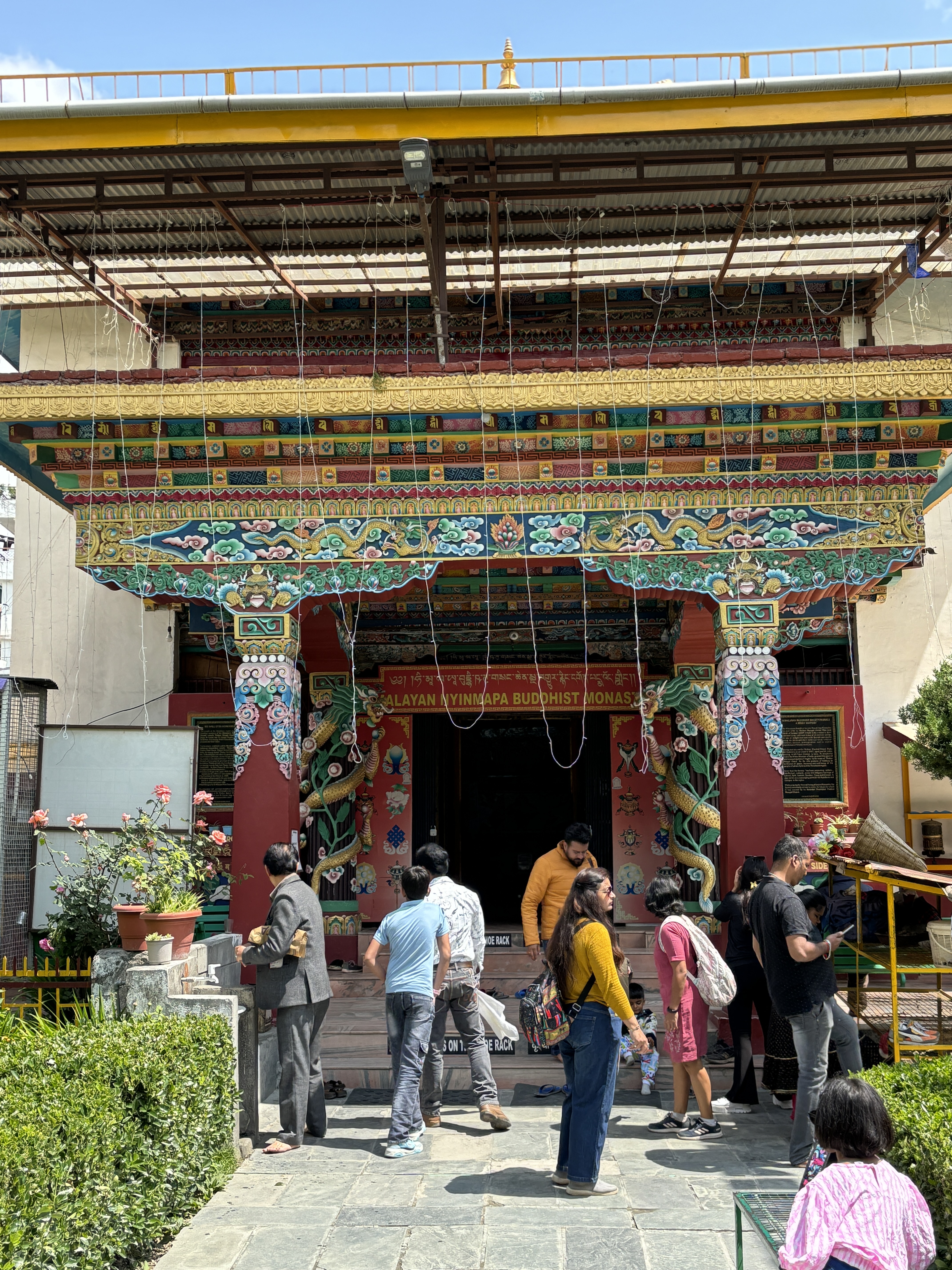 Buddhist Monastry in Manali near mall road
