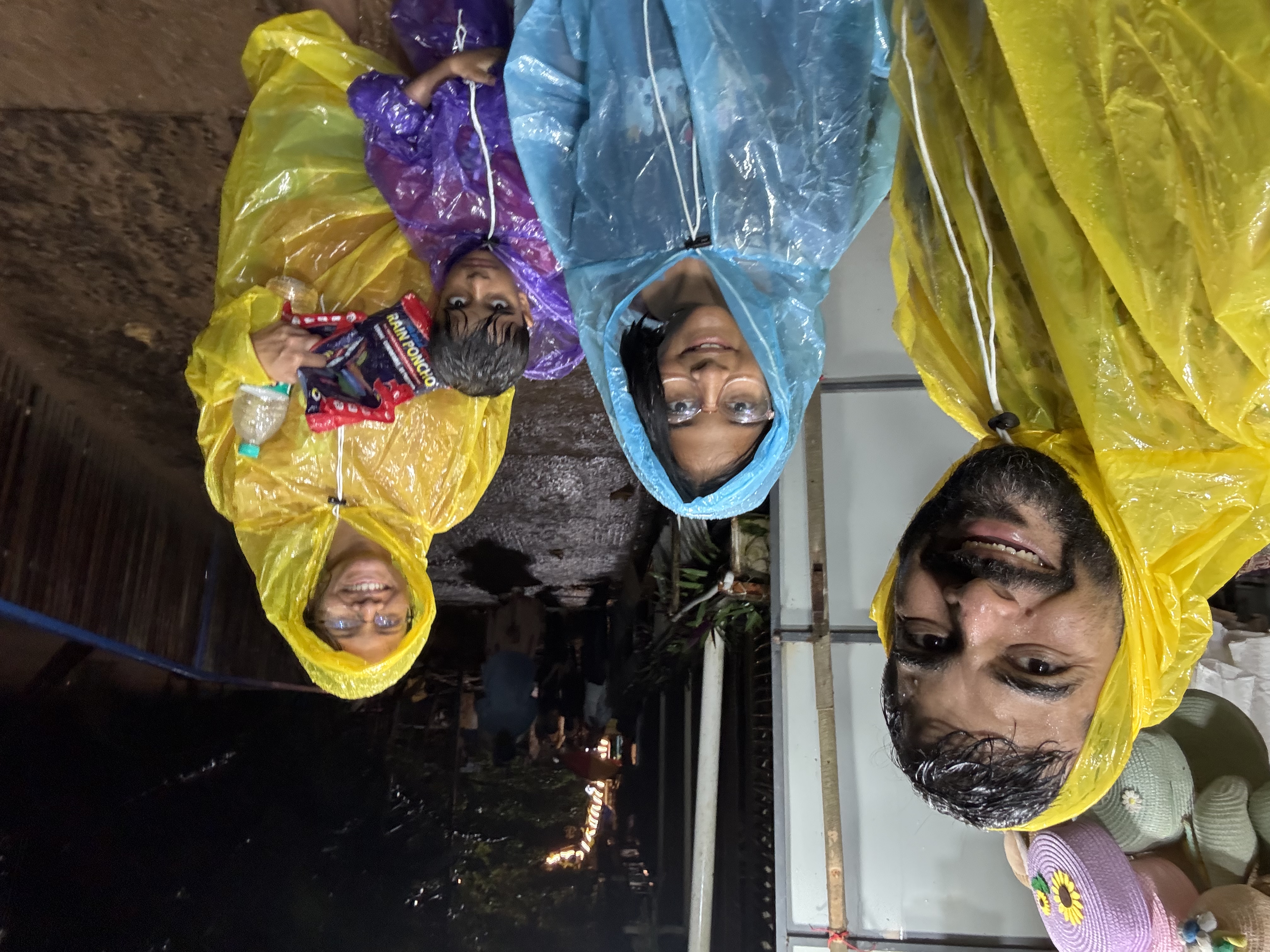 Our cheap raincoats from the roadside seller