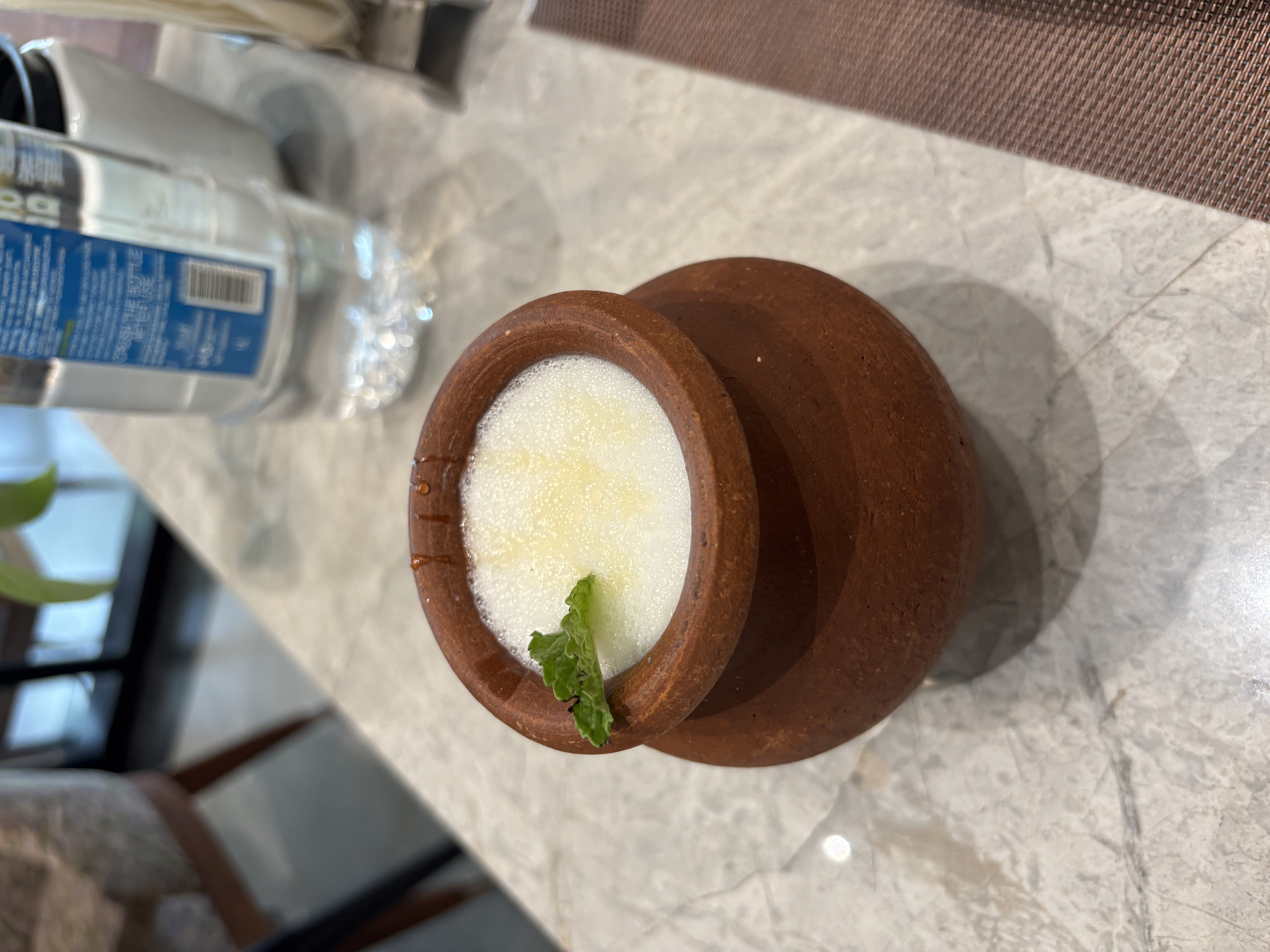 Refreshing drinks at Meen by Chef Pillai