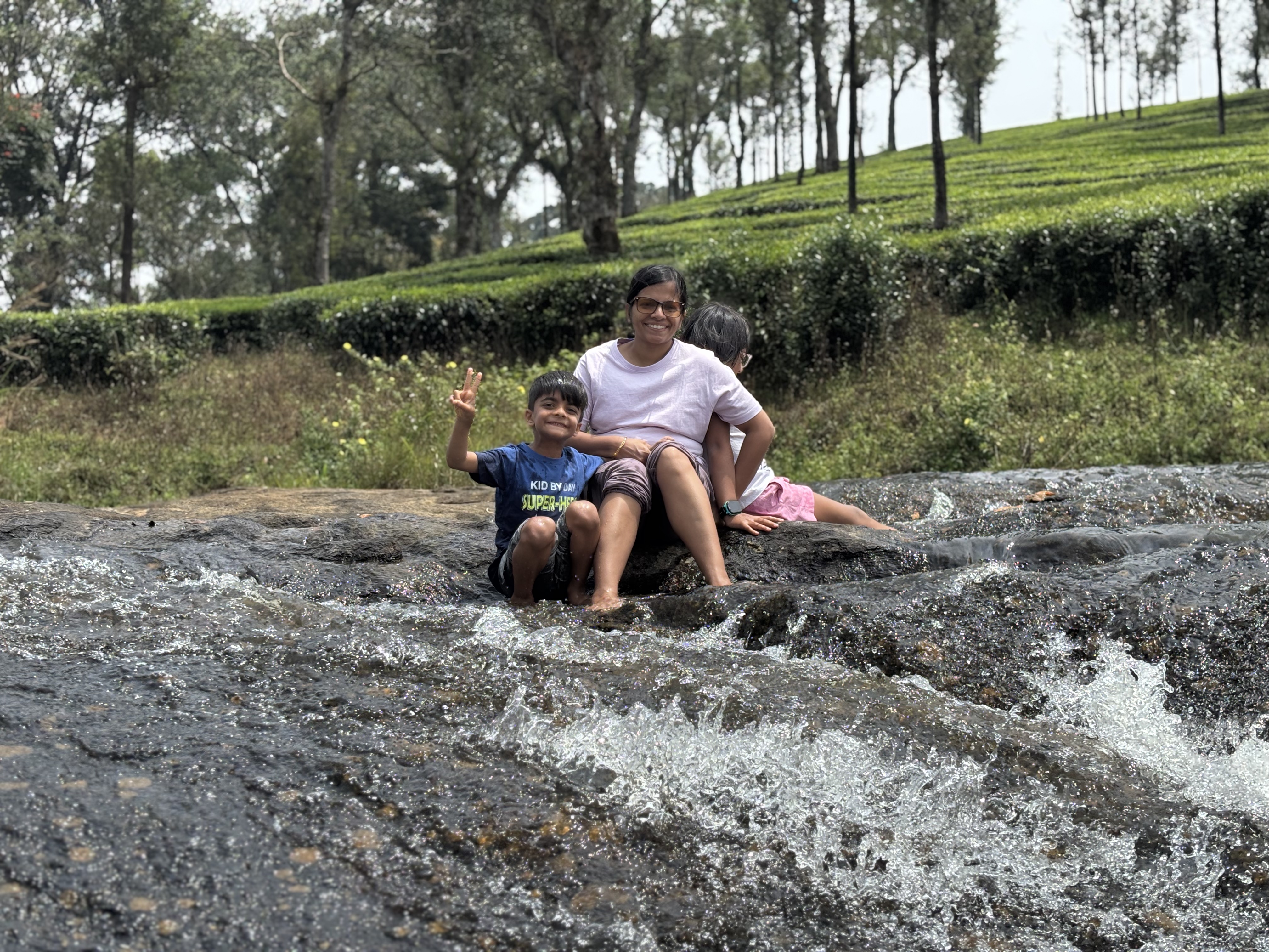 Stream sitting