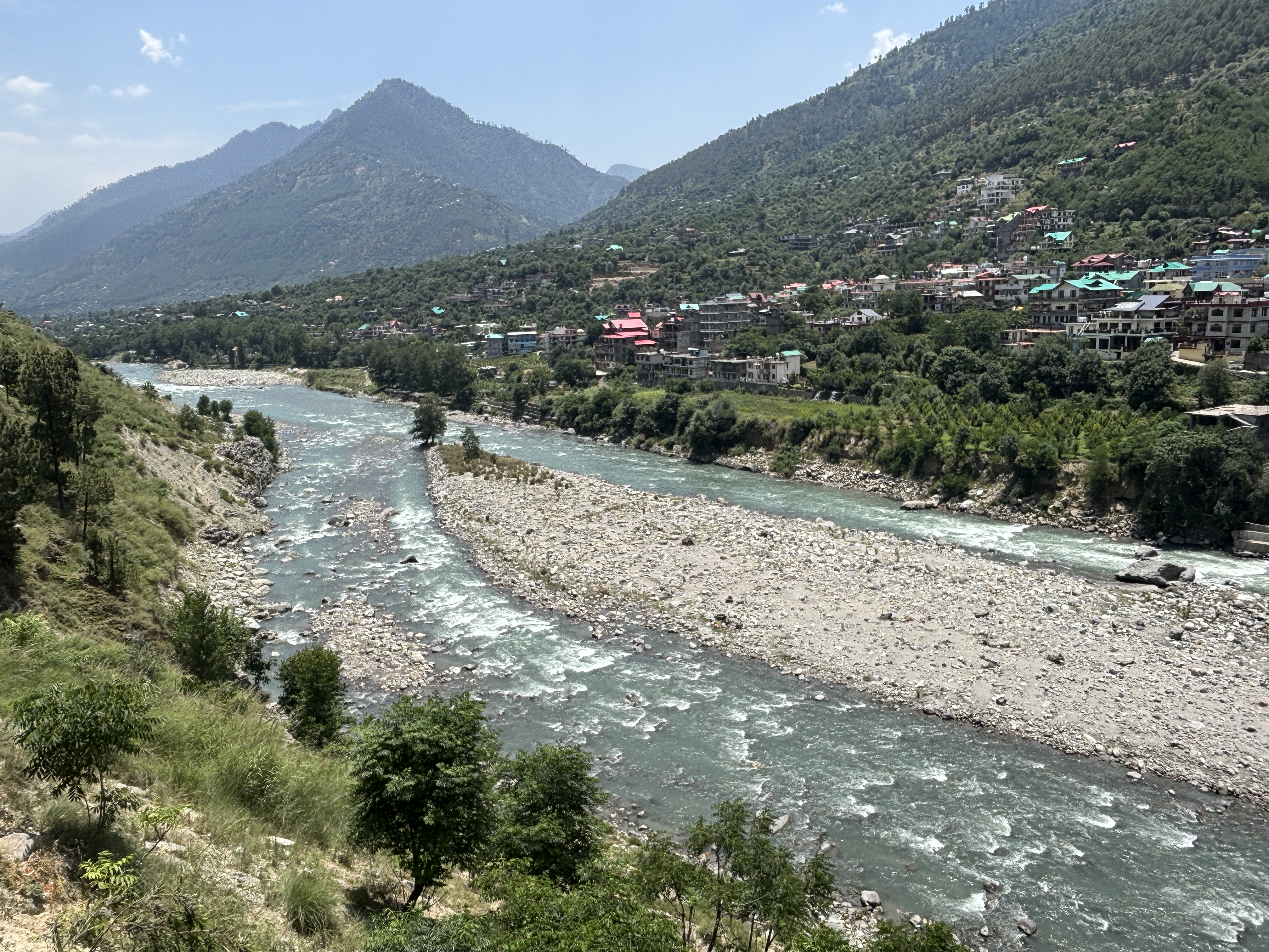 The early views of the Indus river