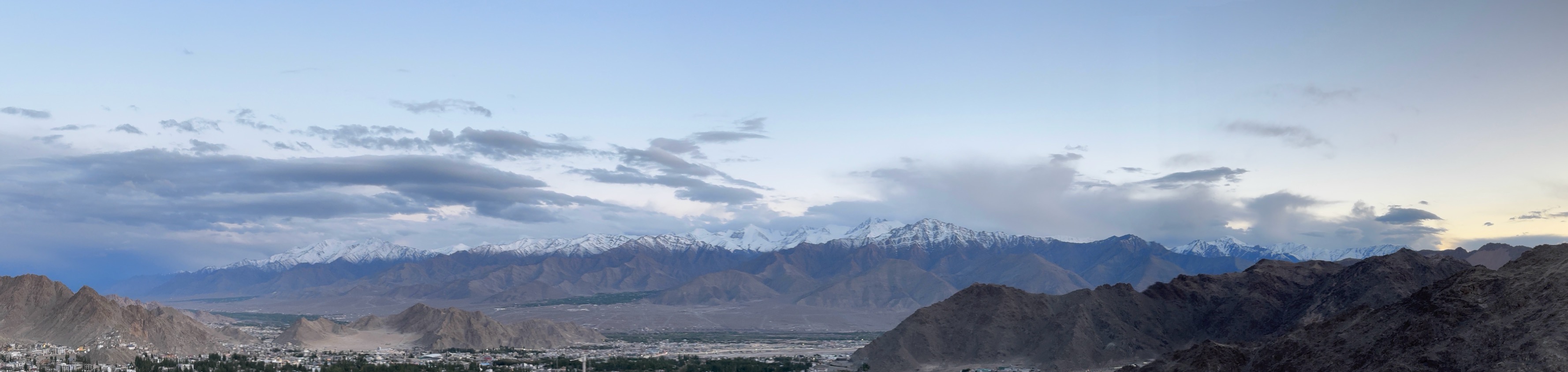 Breathtaking views in Leh