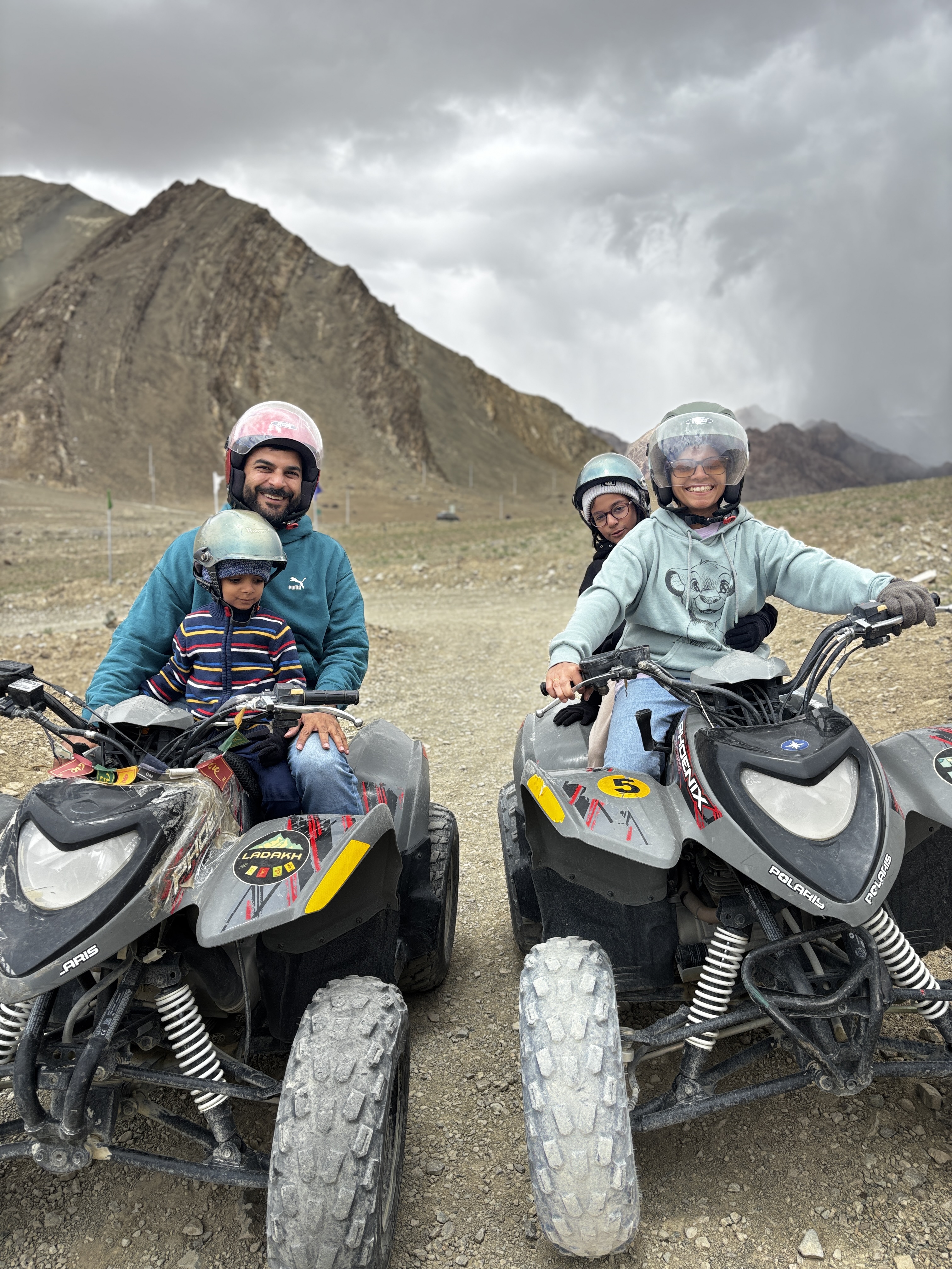 Thrilling ATV rides through the desert hills