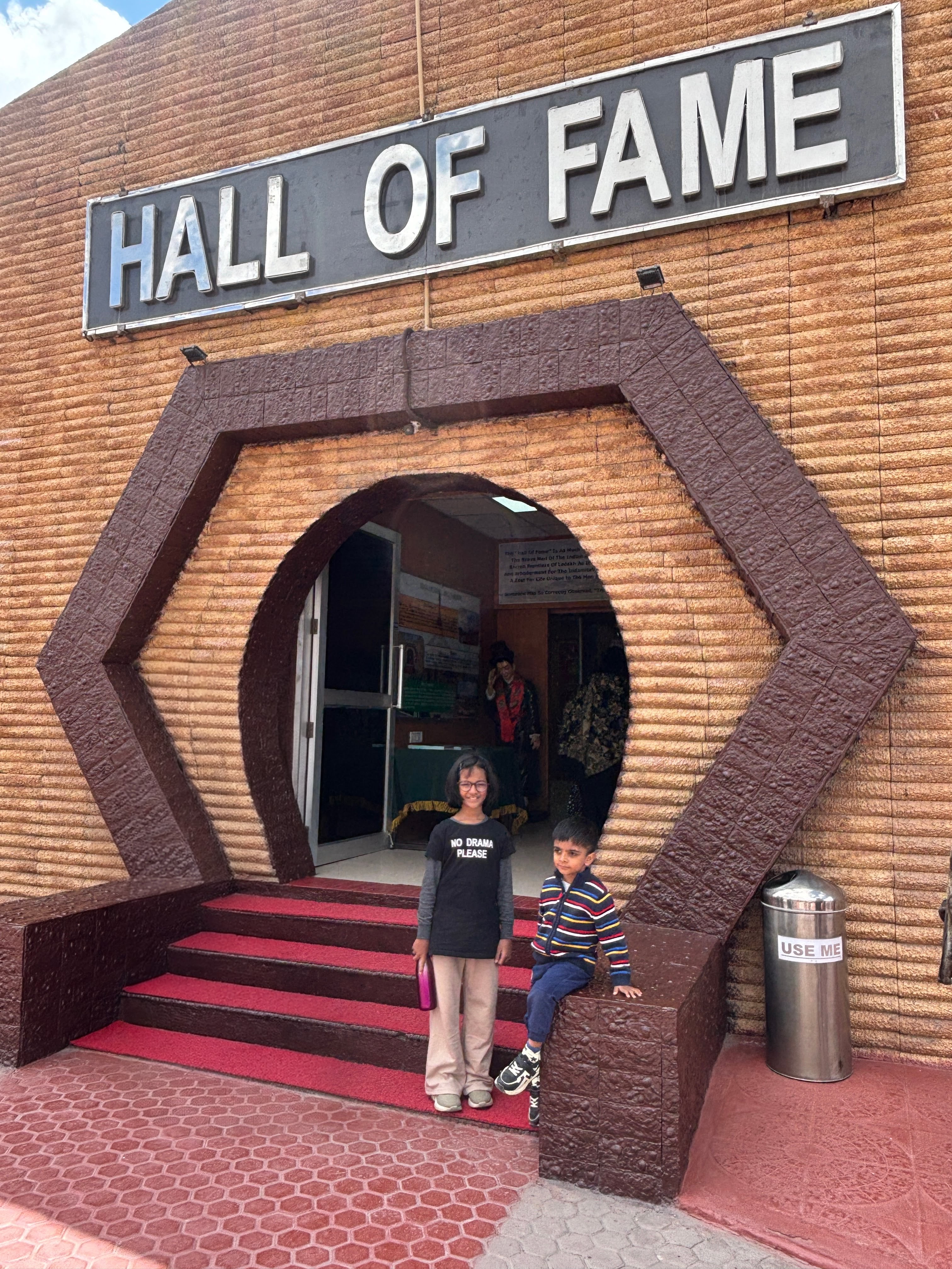 Visiting the Hall of Fame - a tribute to the Indian Army