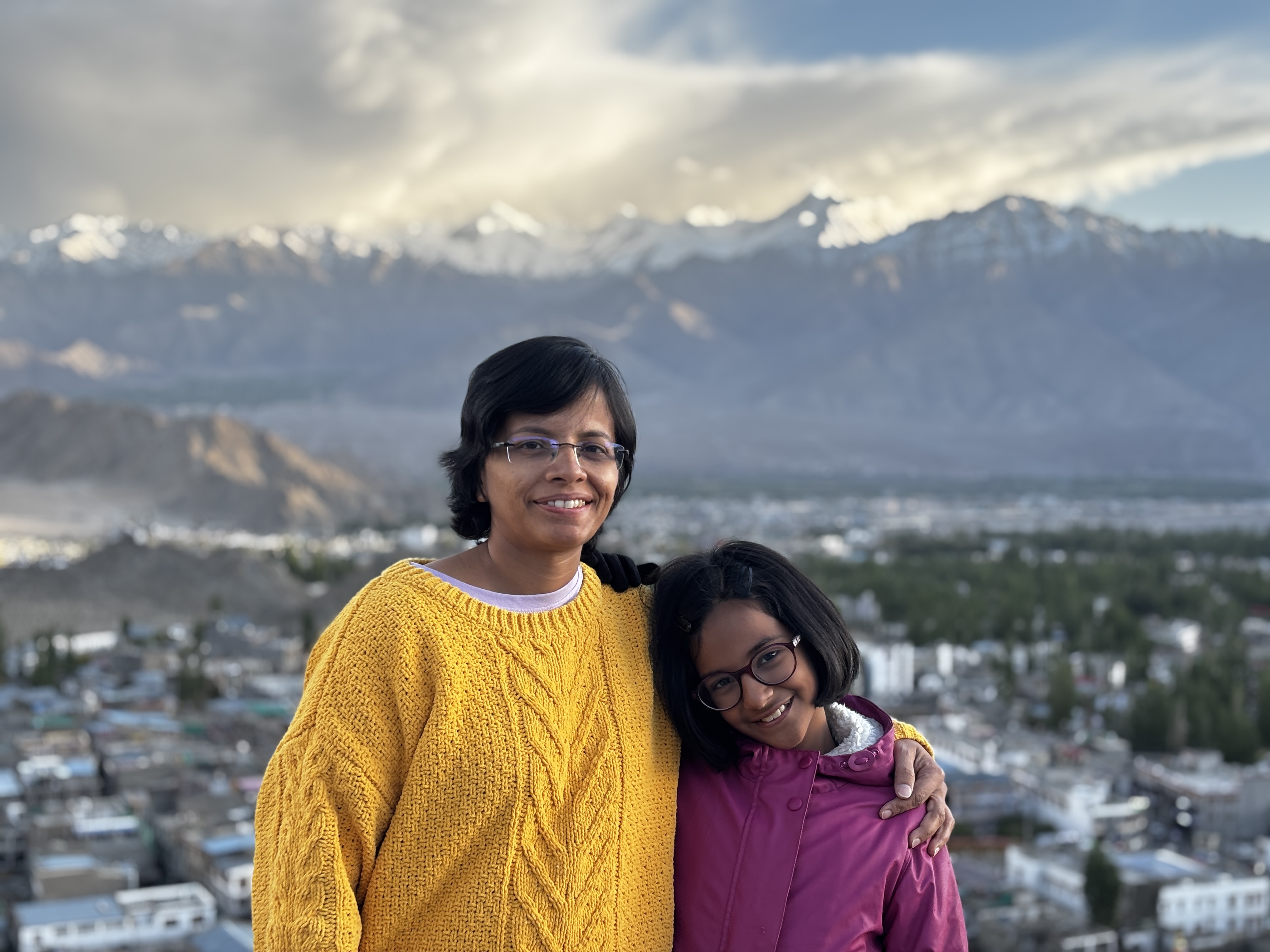 Panoramic views from Leh Palace