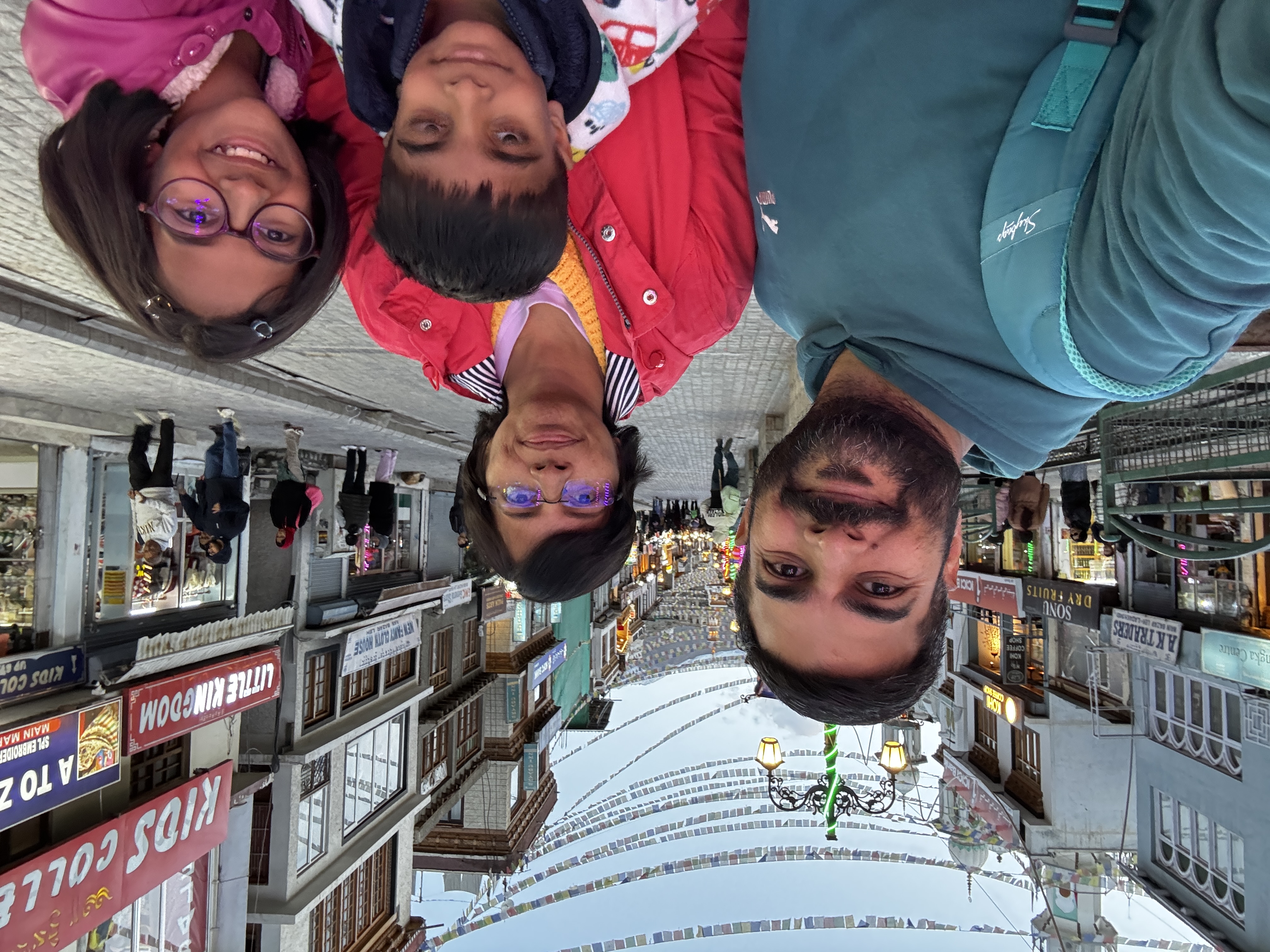 Evening shopping at Leh's main bazaar