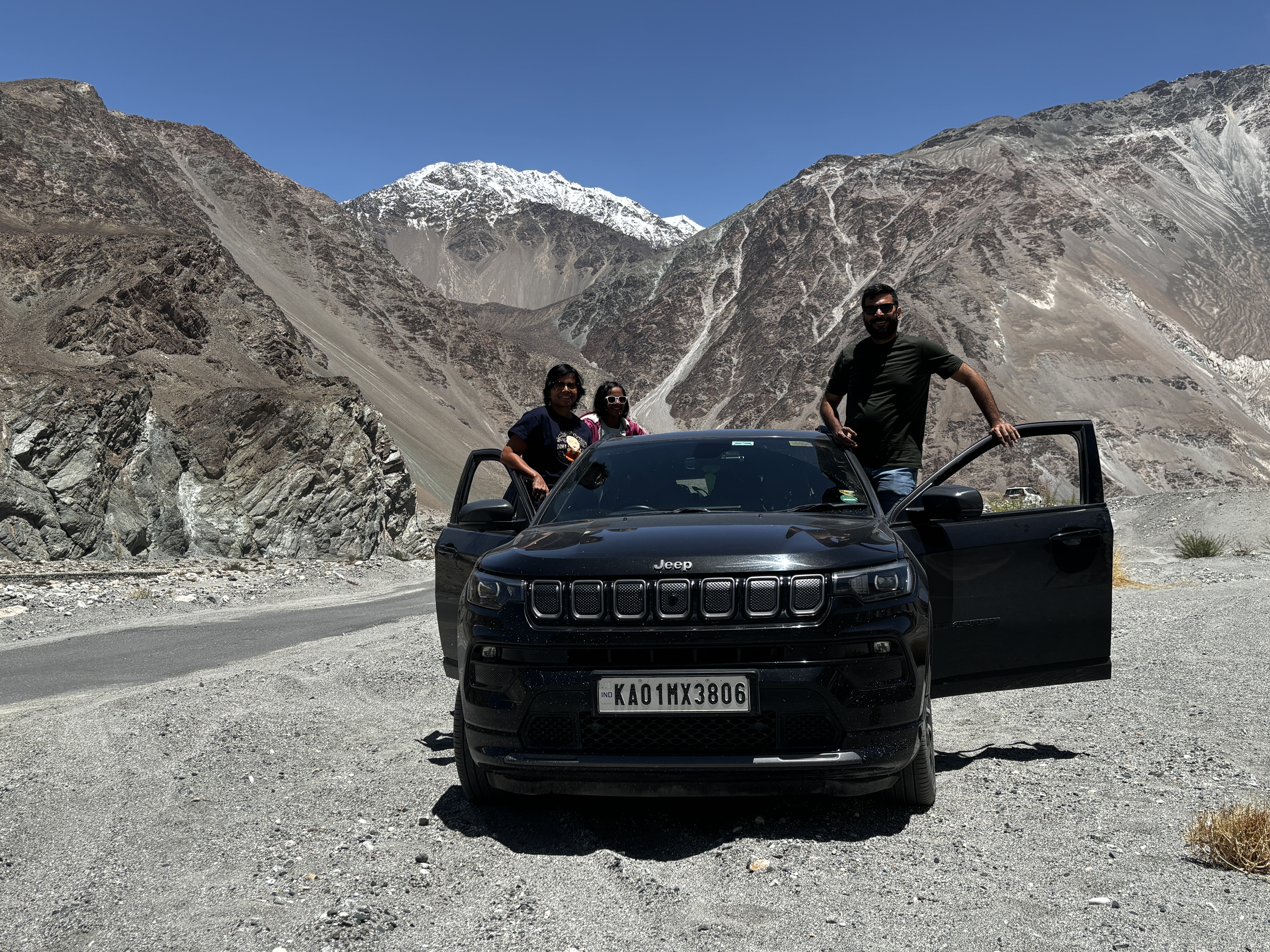 Adventurous route through challenging terrain