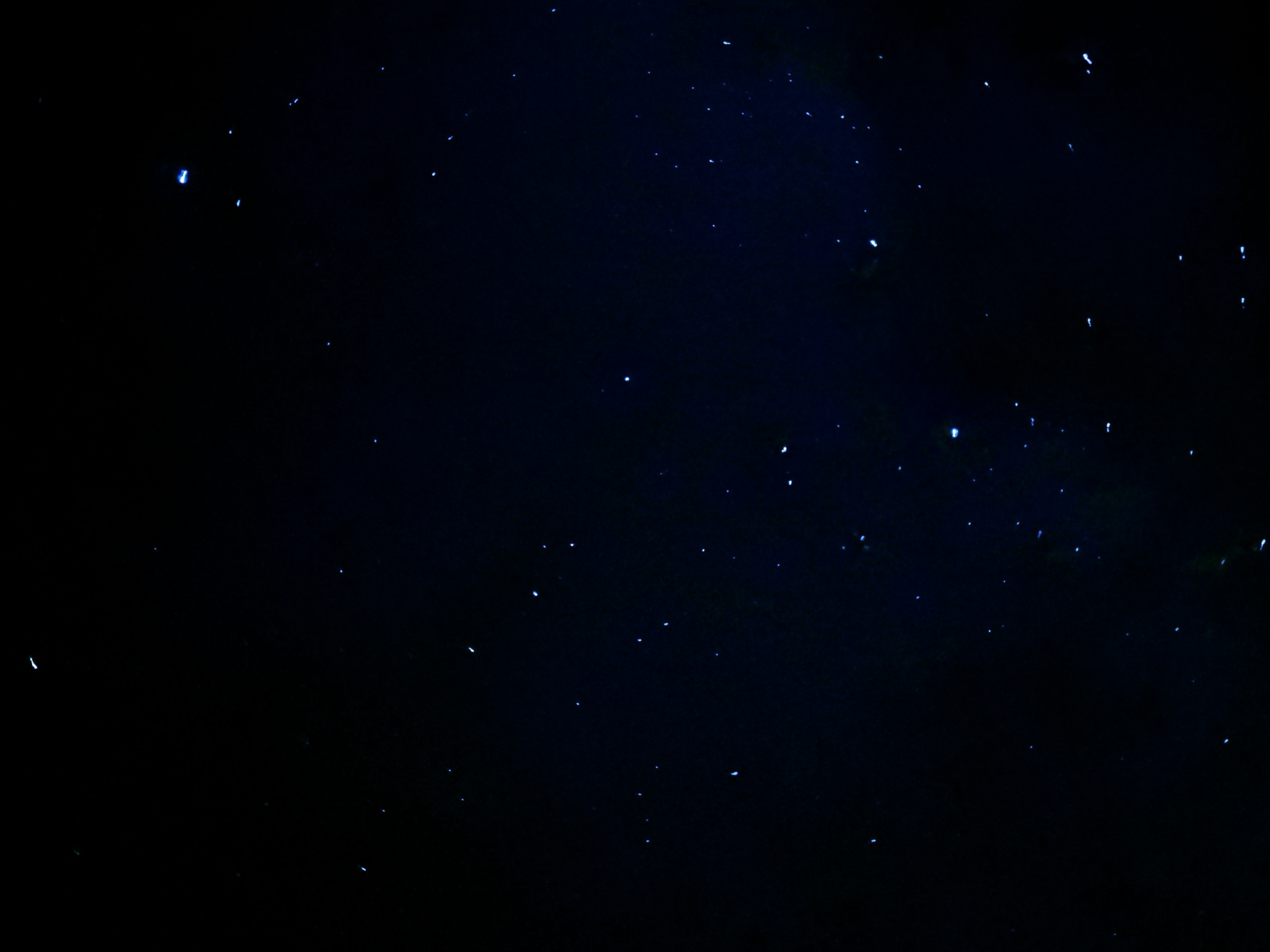 Clear skies perfect for stargazing in night