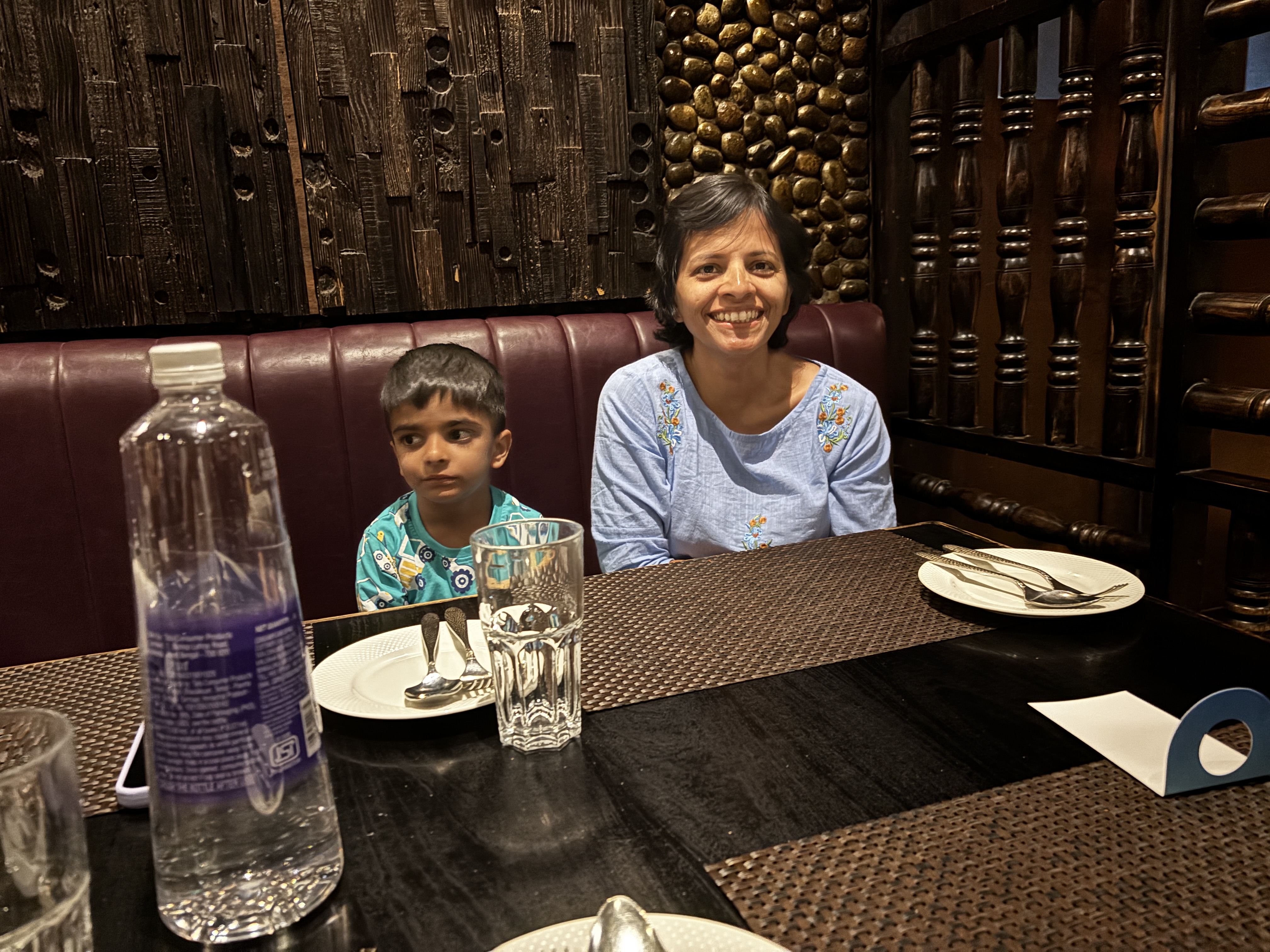 One last delicious dinner at Ahdoos restaurant in Srinagar