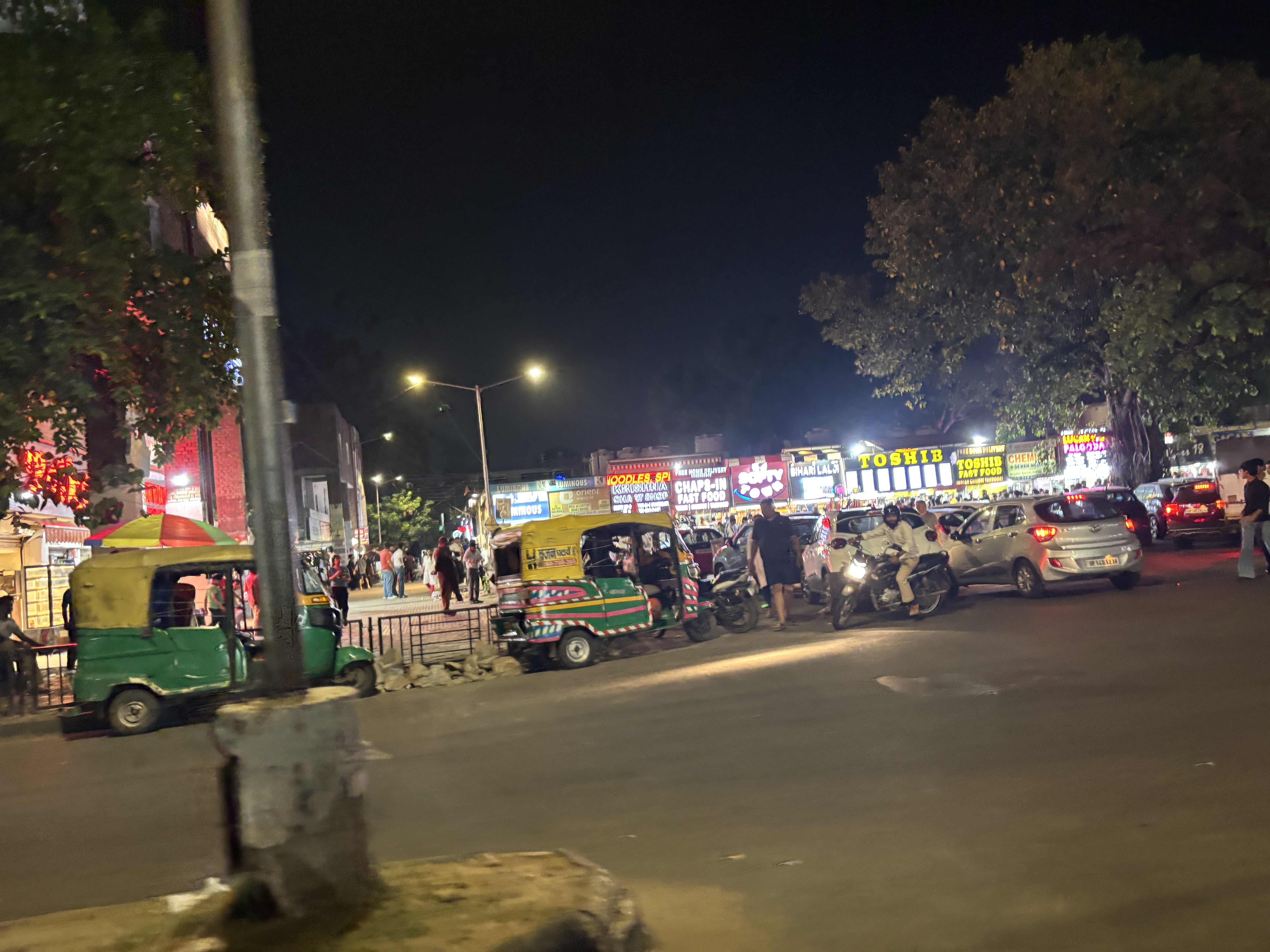 Foodie corner in Changigarh