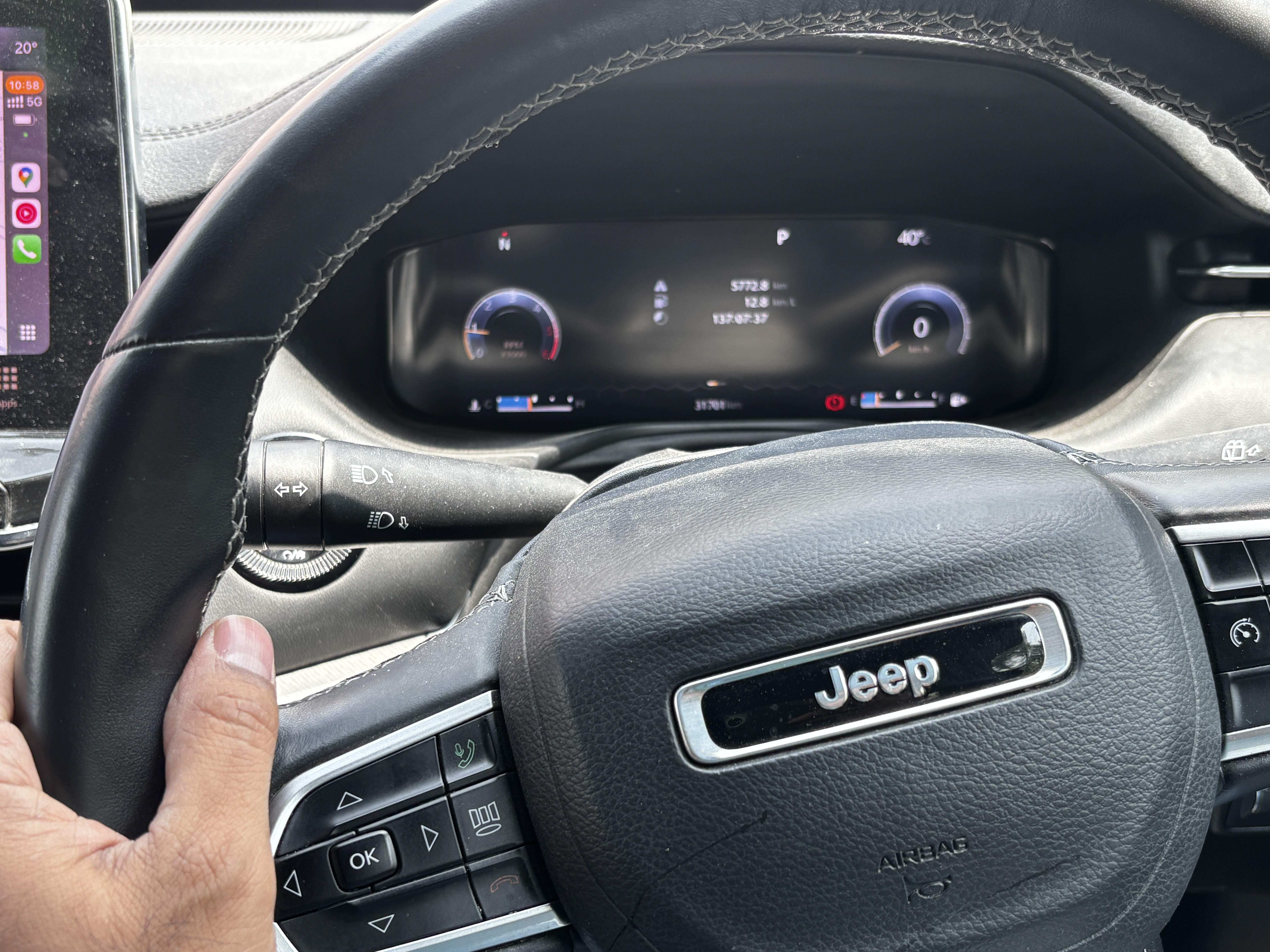 Final kilometers reading on our car after the incredible journey