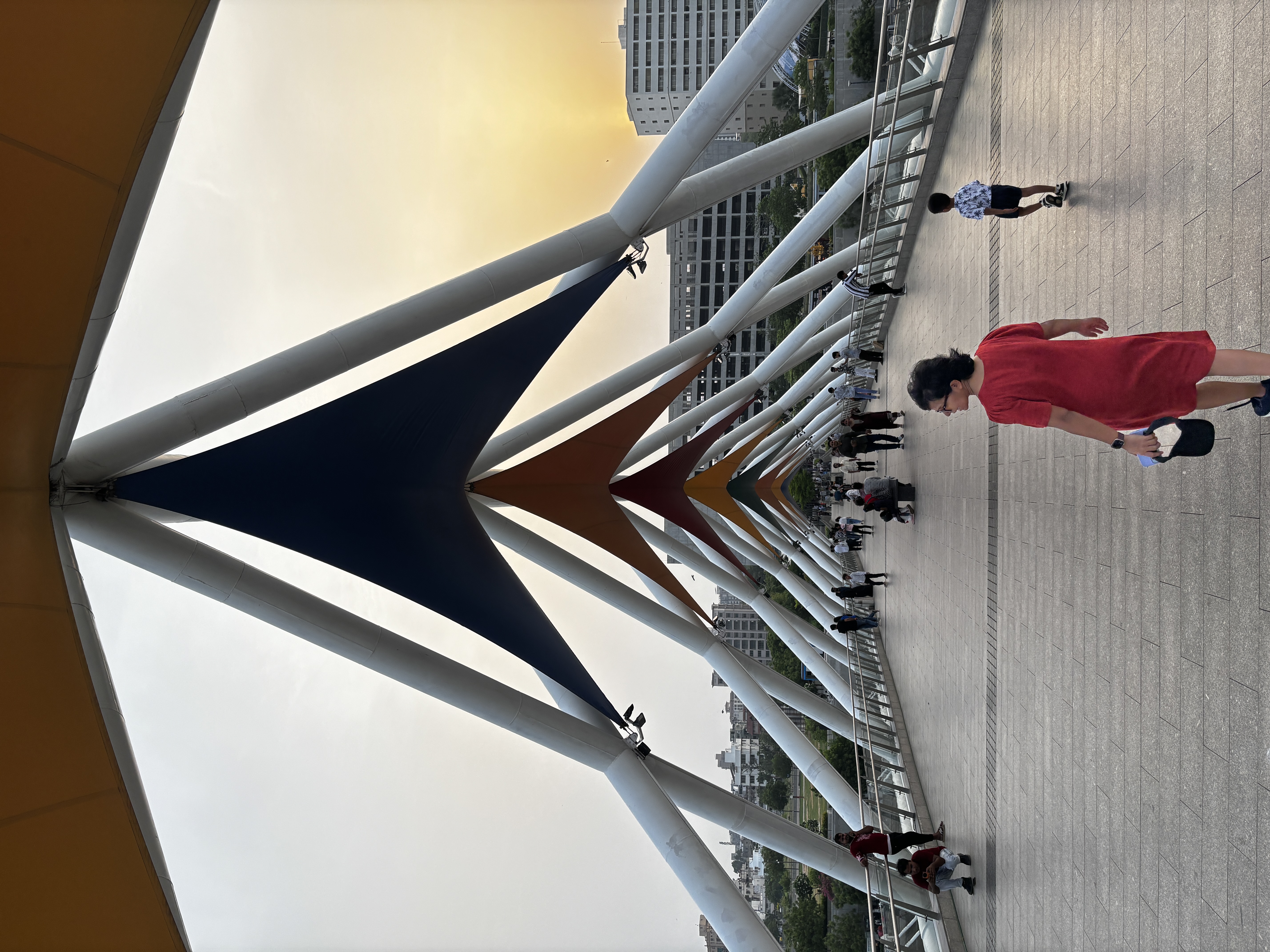 Walk and the views from the Atal bridge and Riverfront park