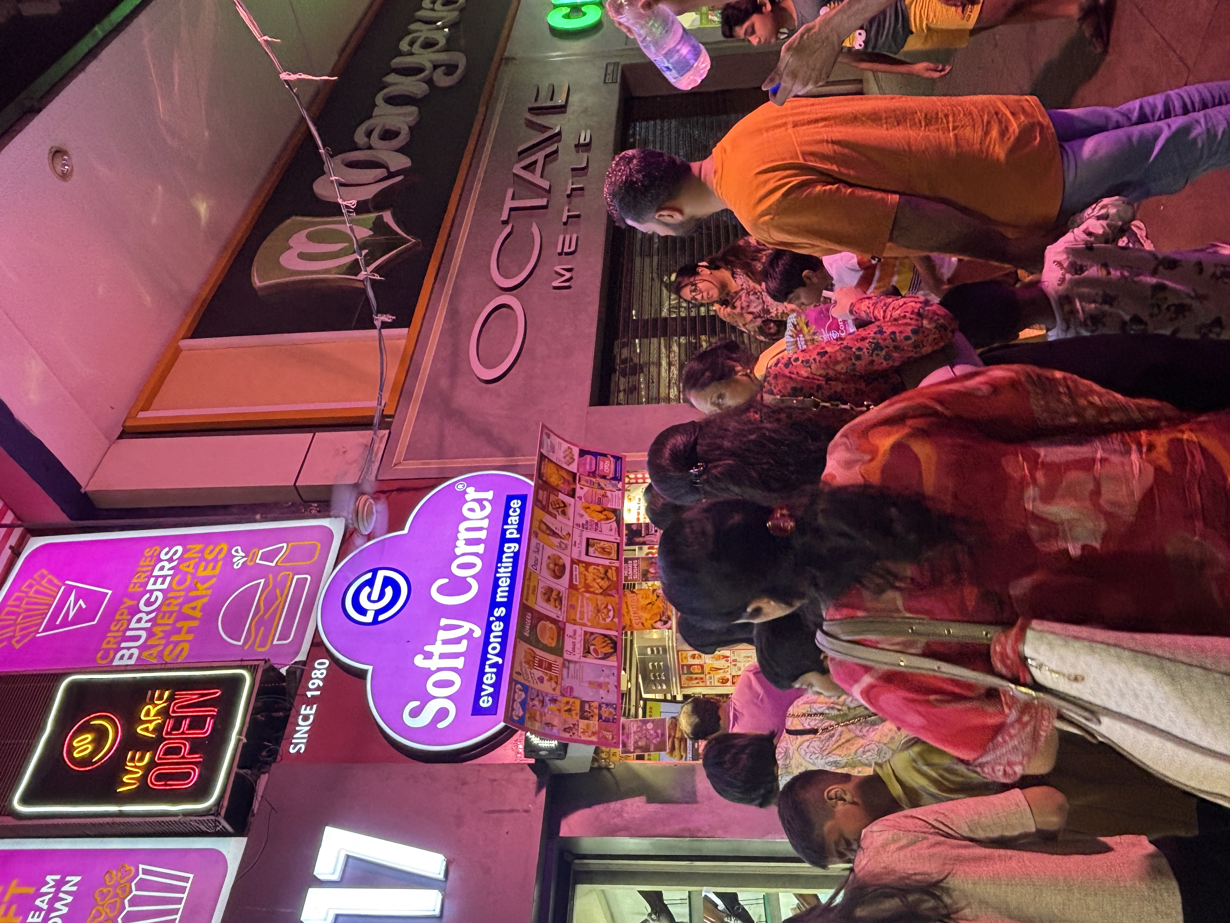Overcrowded softy corner raised our hopes
