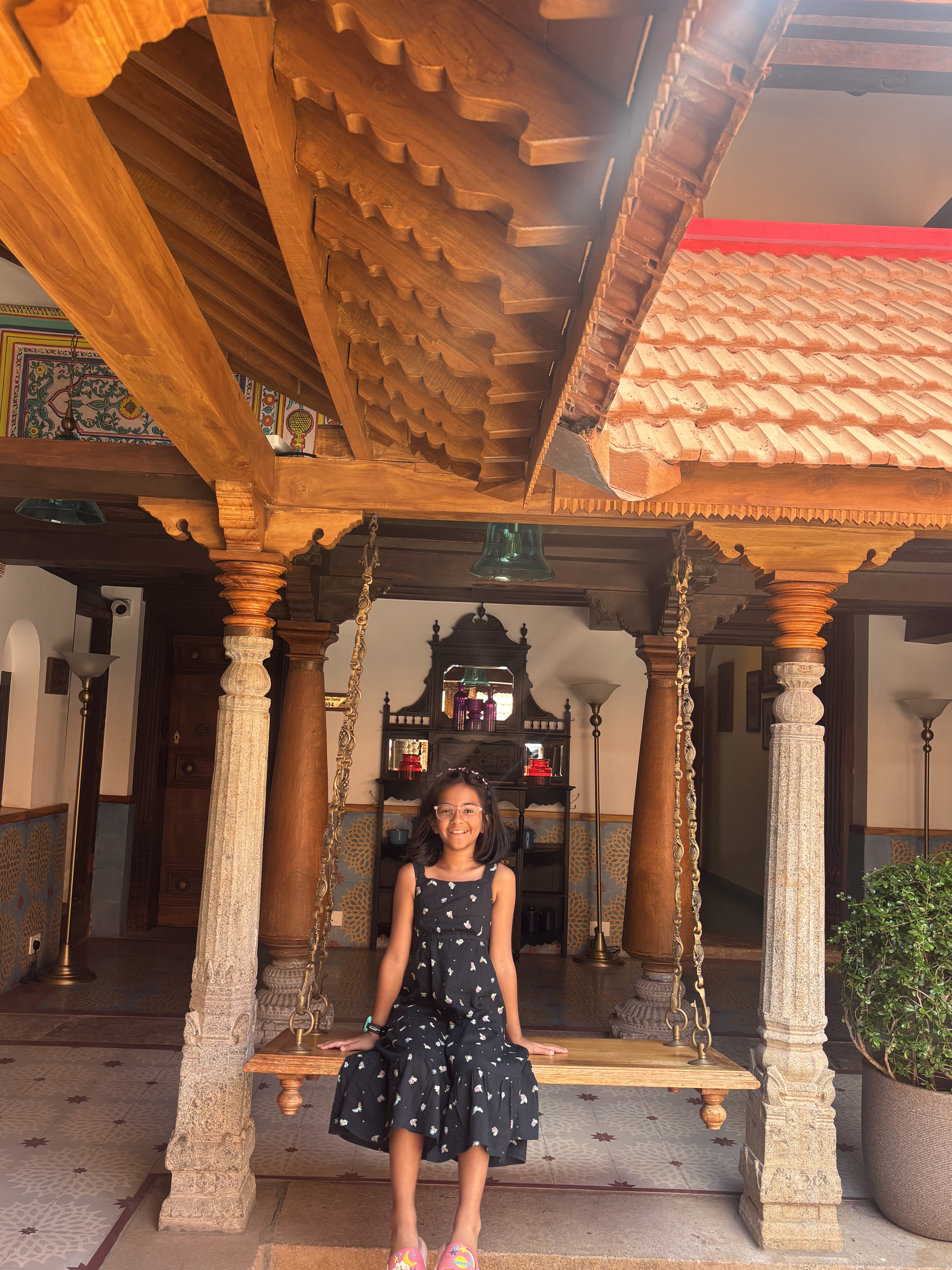 Lotus Chettinad restaurant. Another beautiful vila