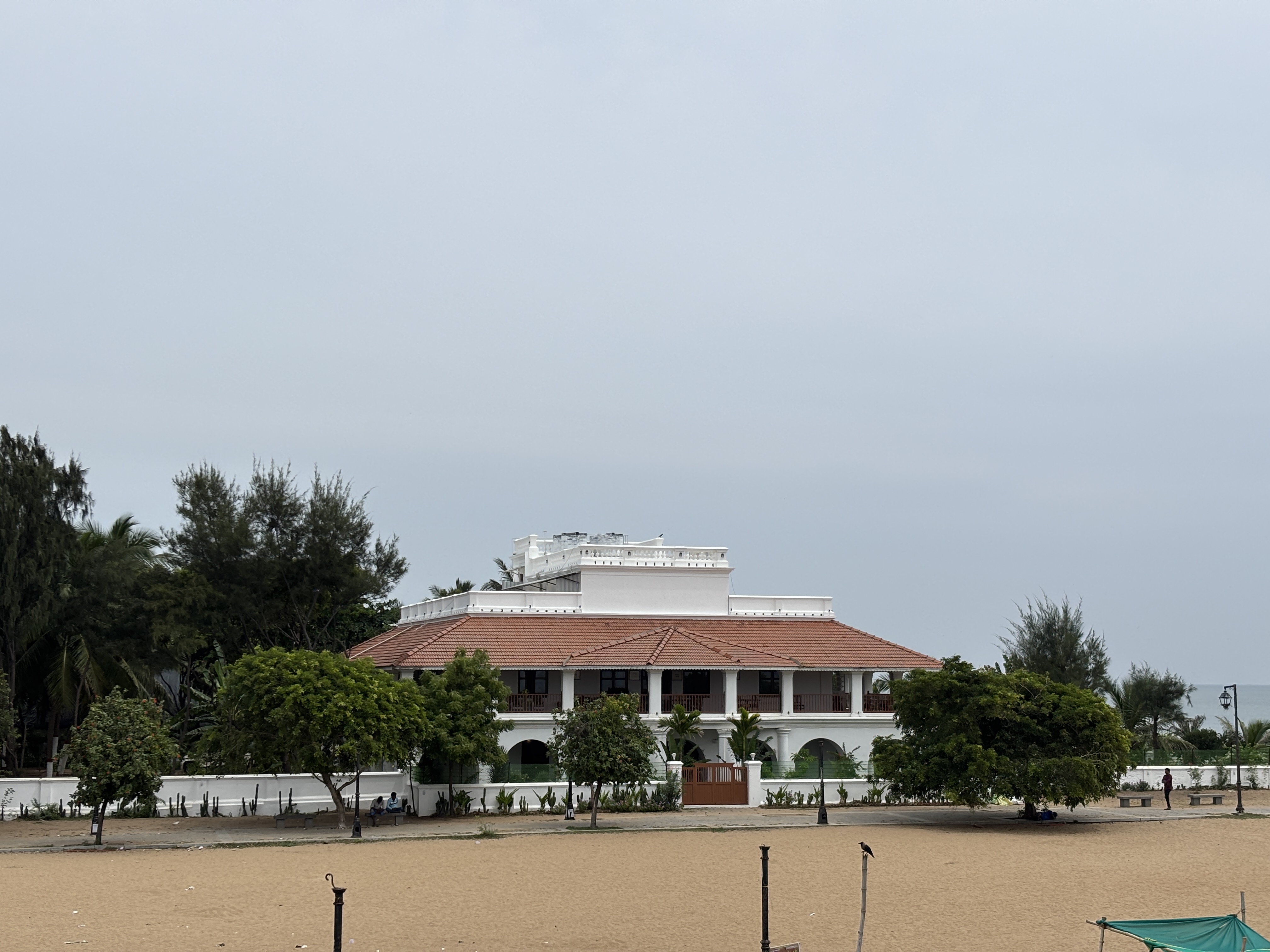 The bunglow by the beach that we stayed in