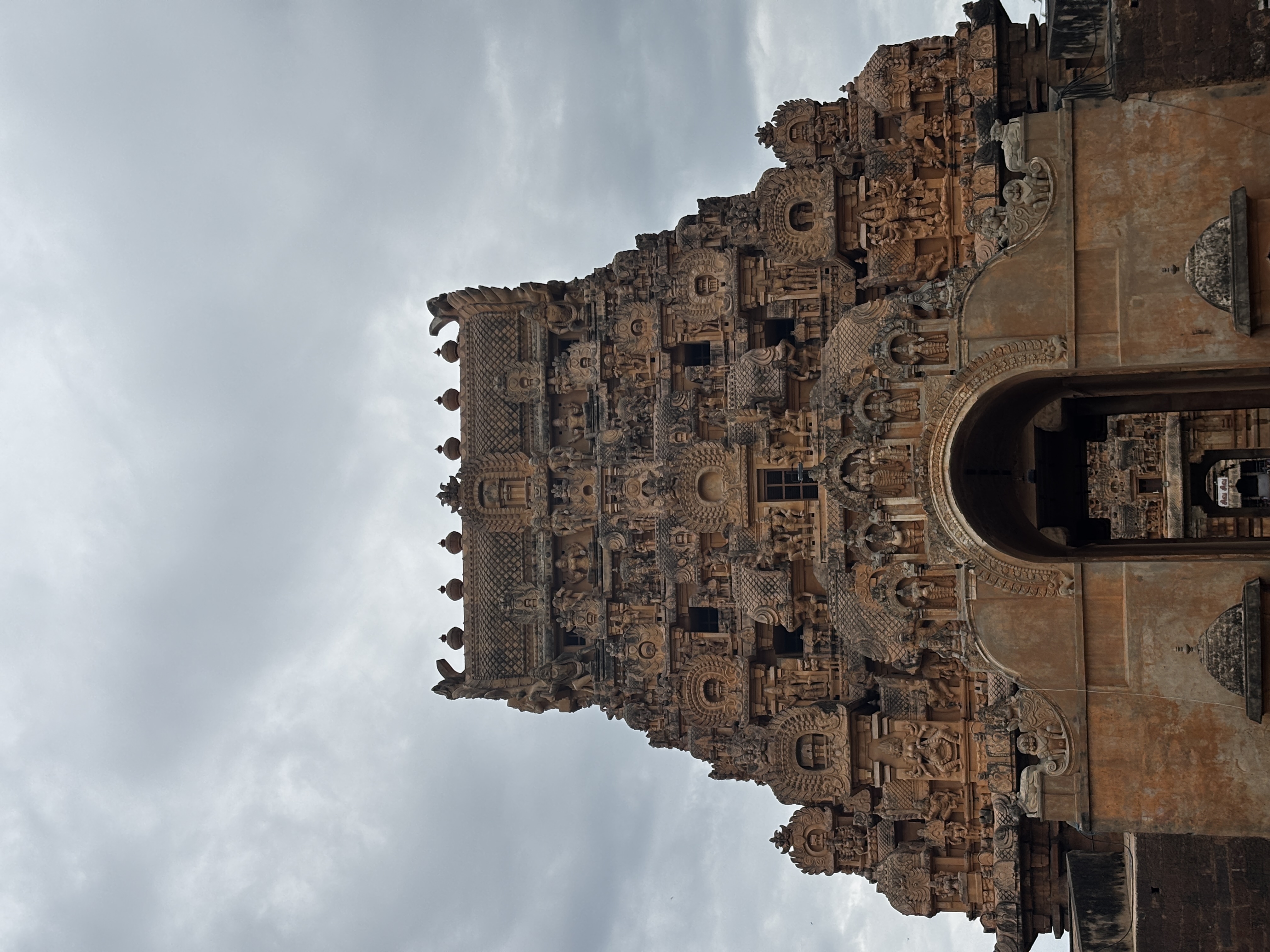 Brihadisvara temple at Thanjavur