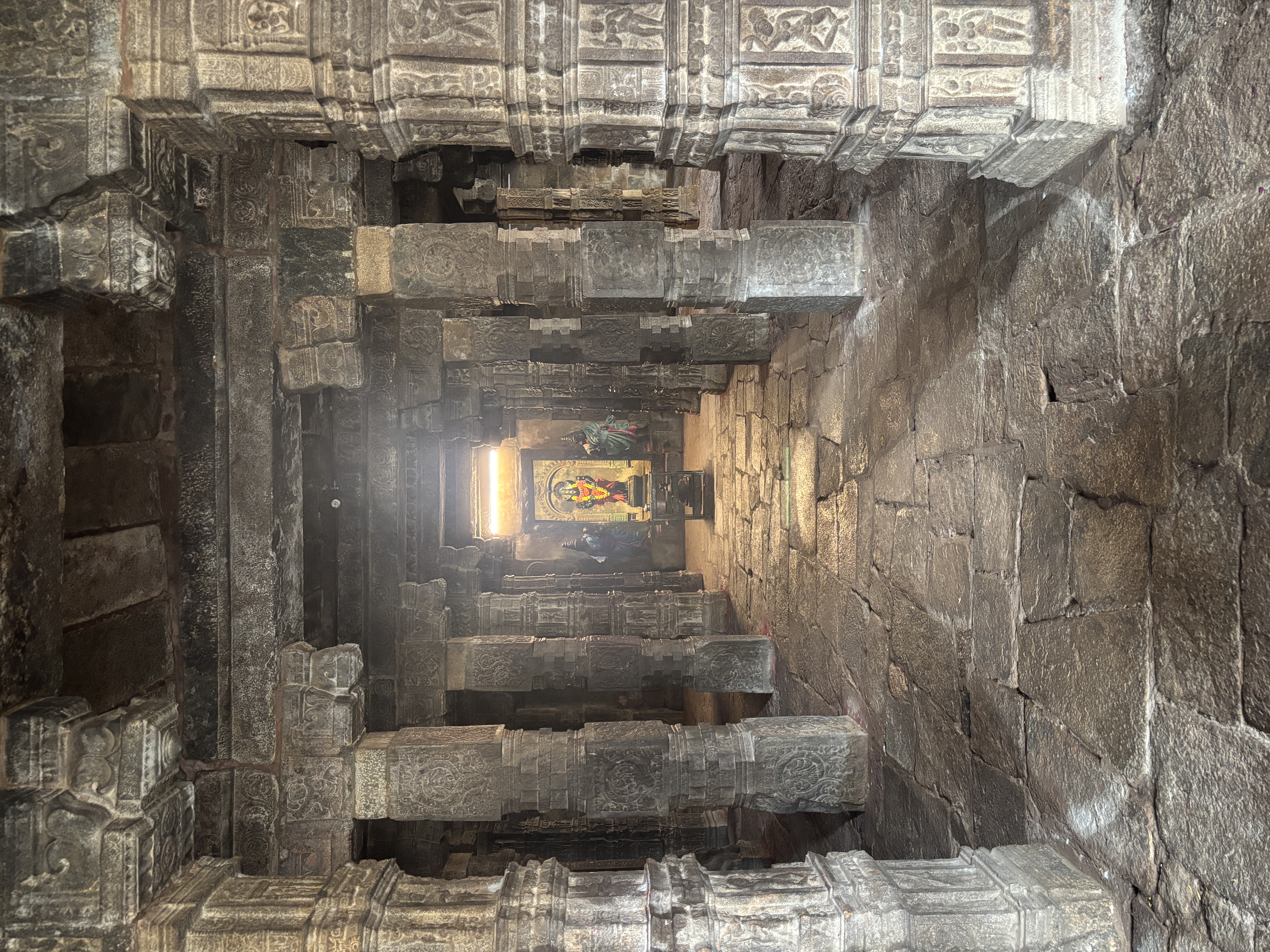 A Praying temple inside Airavatesvara temple