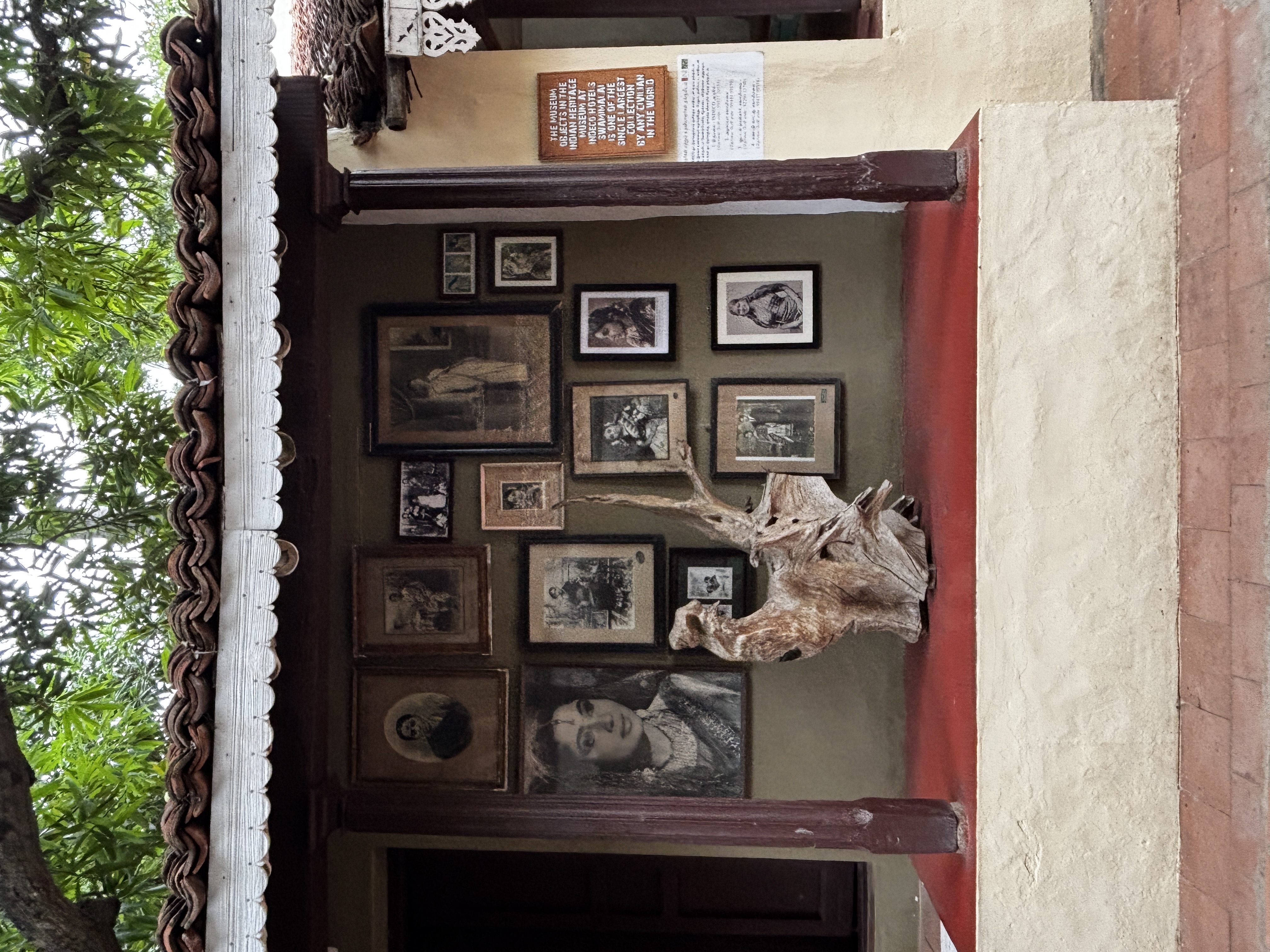 Old artifact collection at IndEco resort